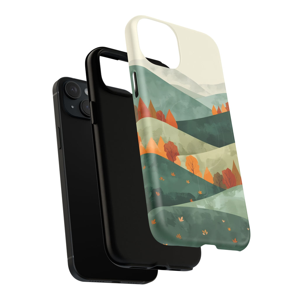 Nature-Inspired Tough Magnetic Cases
