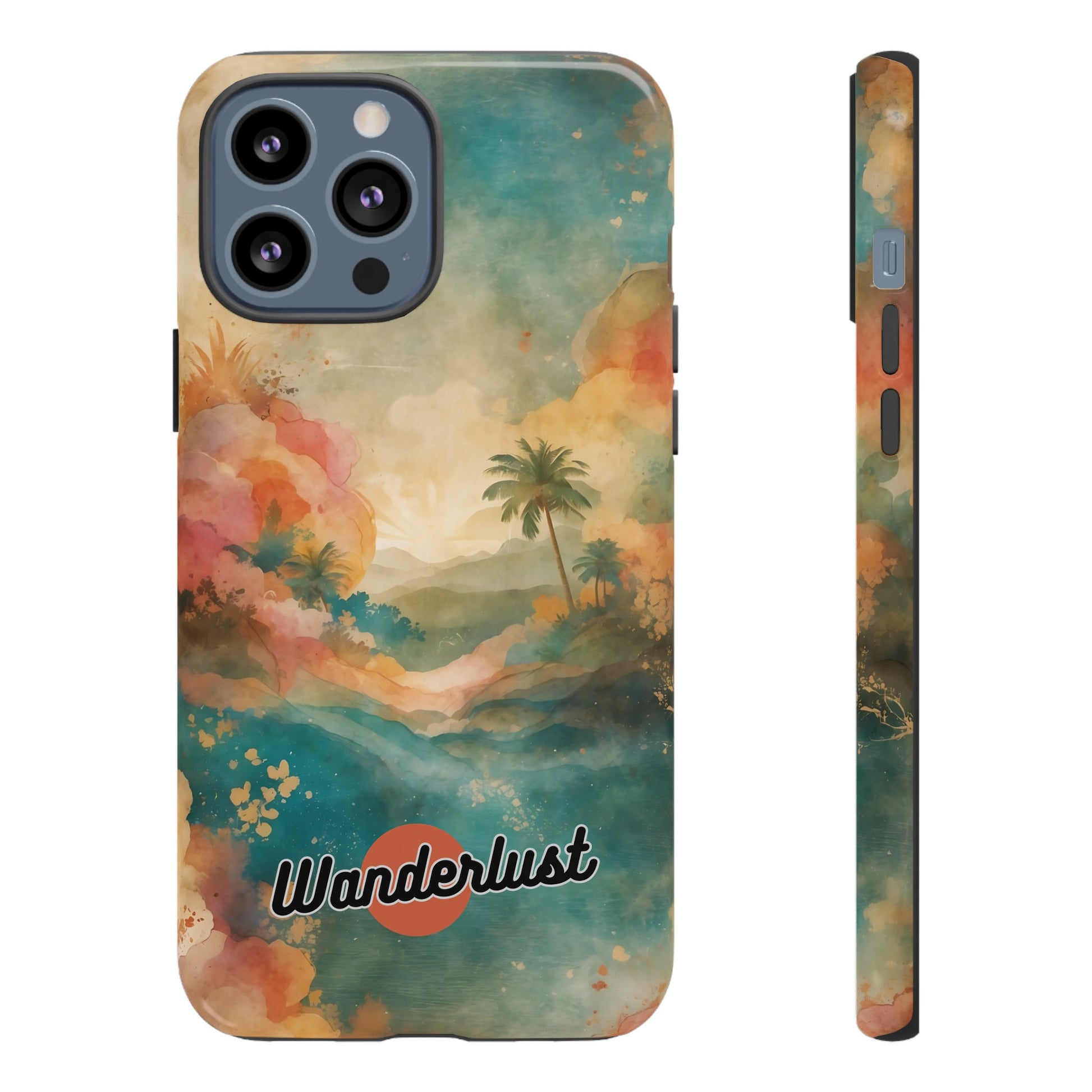 Tropical Earth View Wanderlust Tough Phone Case