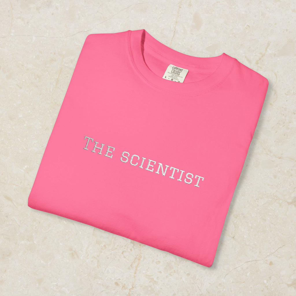 Embroidered Scientist Unisex T-Shirt