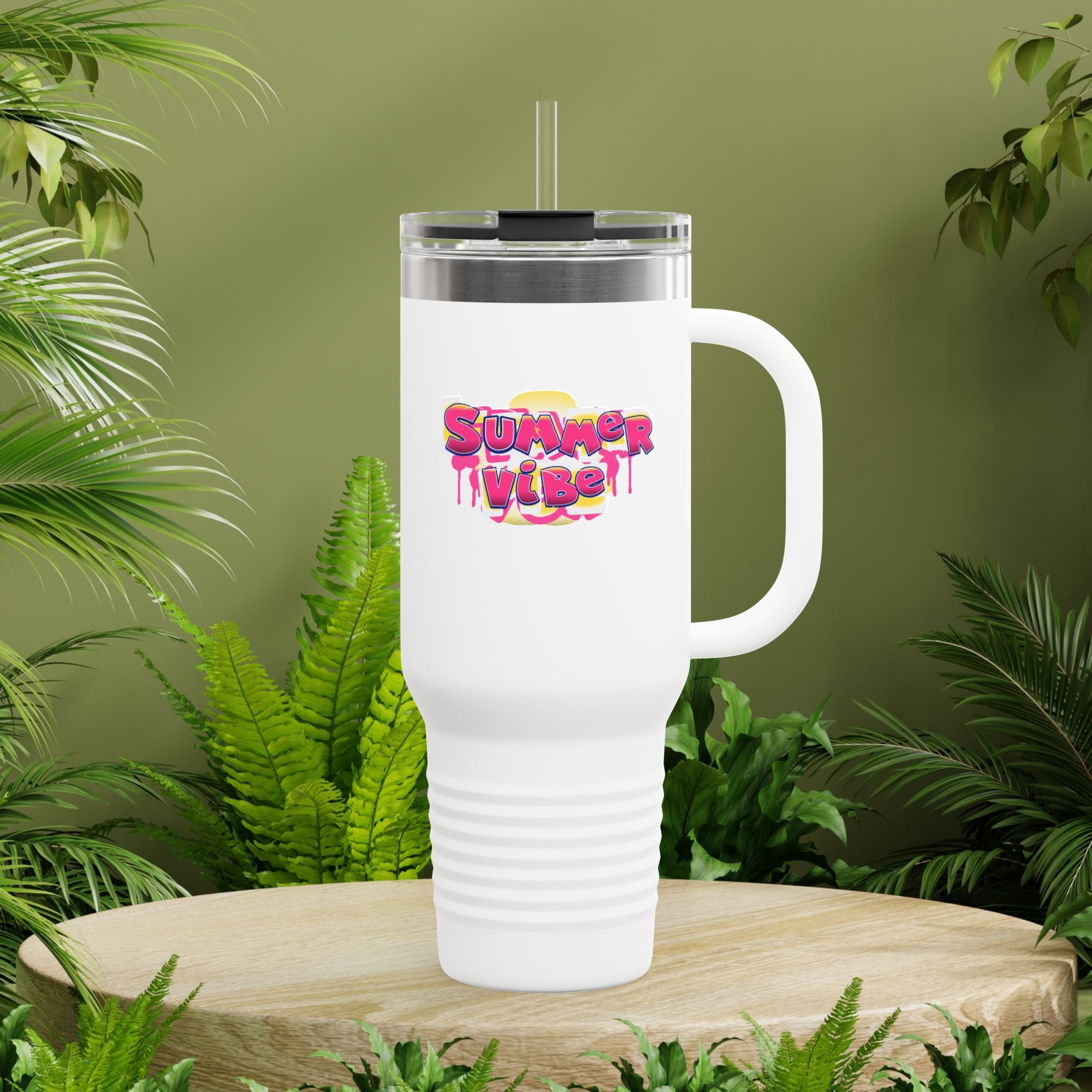 Vibrant Summer Vibes Tumbler