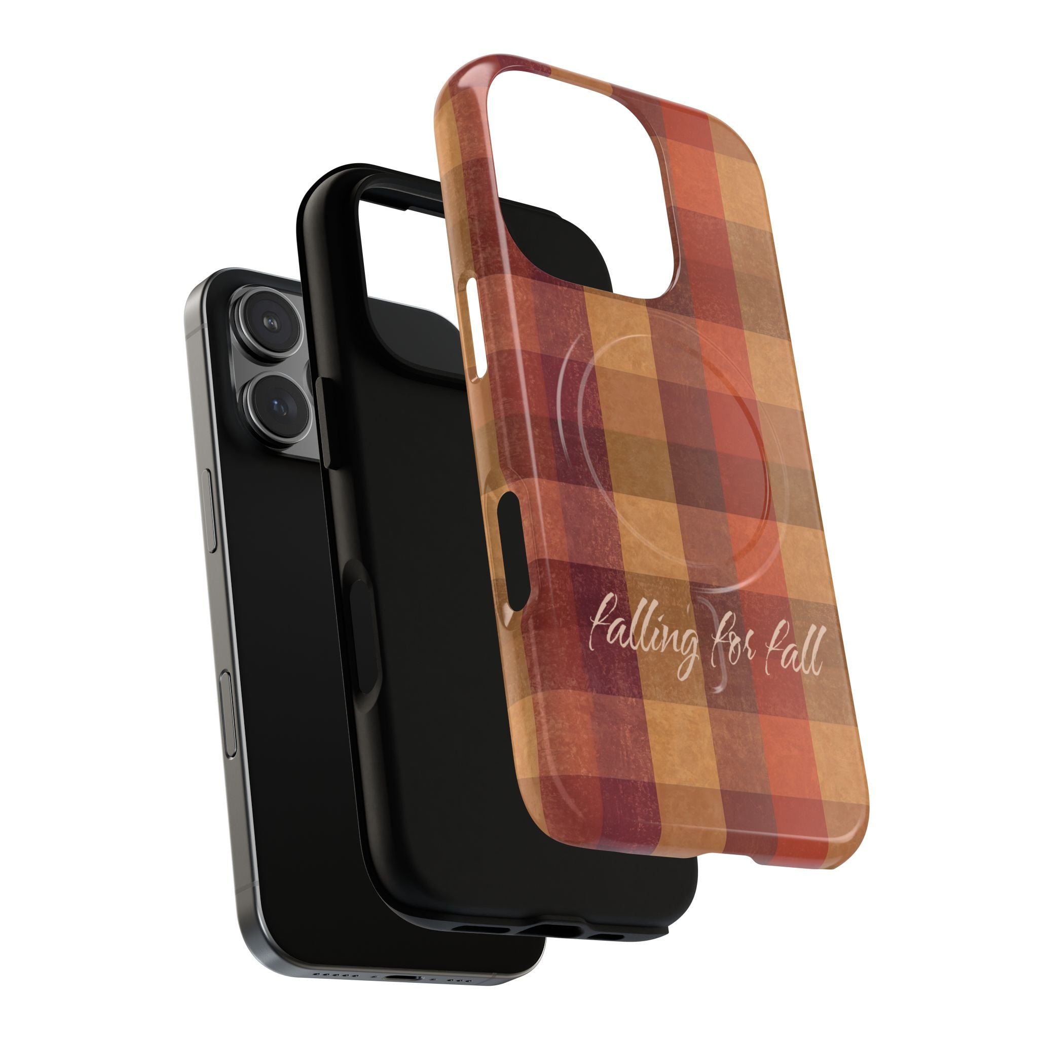 Plaid Tough Magnetic iPhone 7 Case