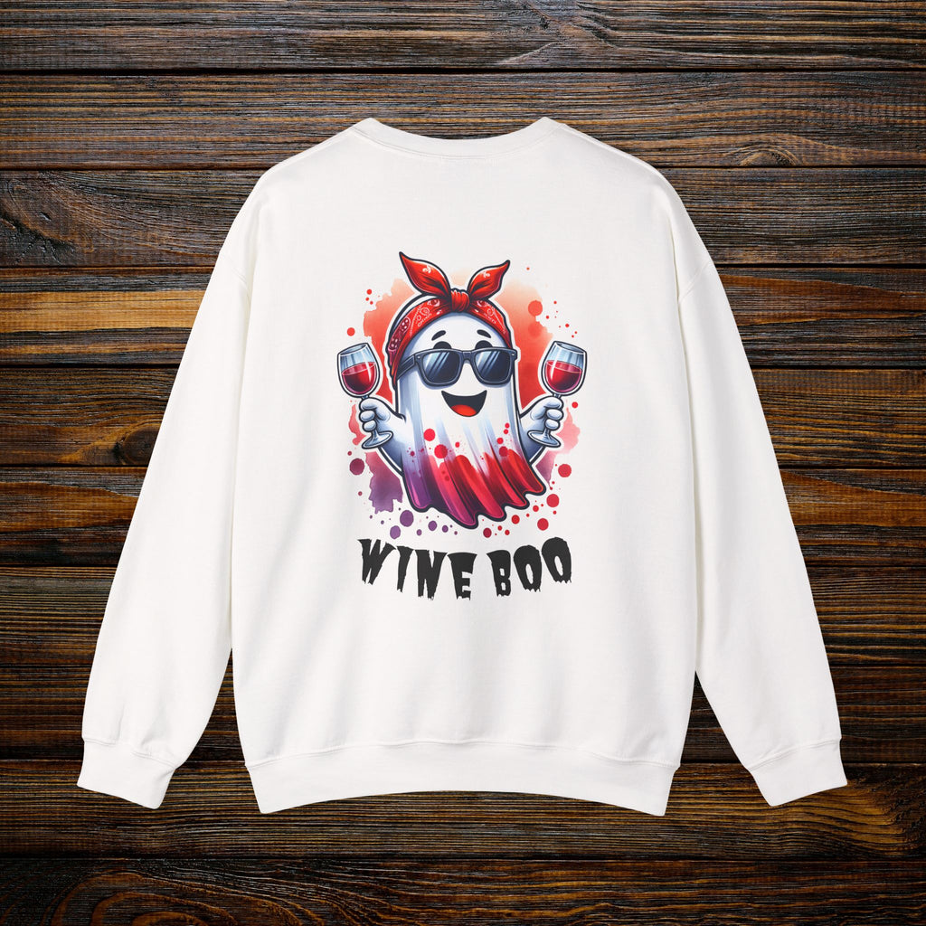 Wine Boo Sweatshirt