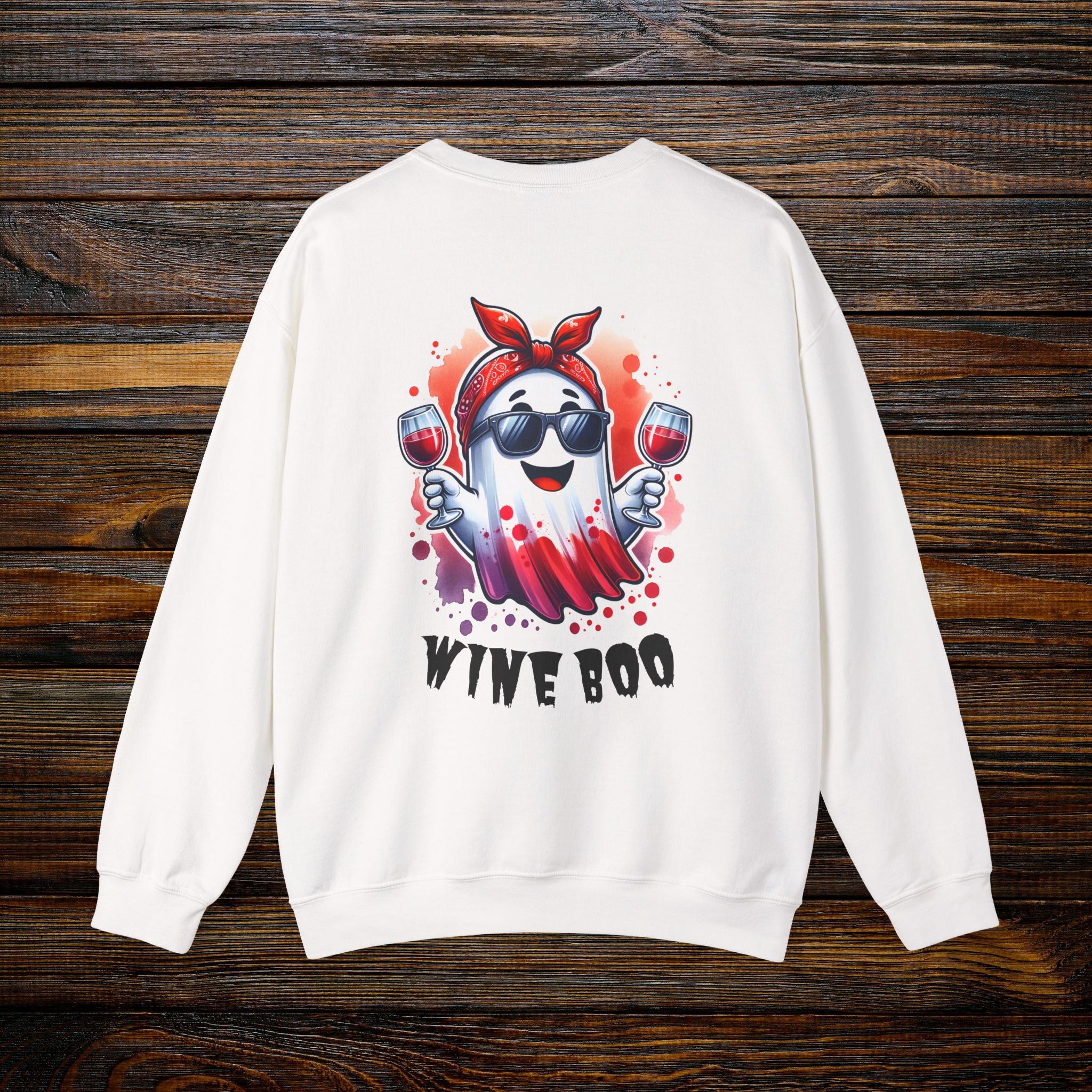 Wine Boo Sweatshirt