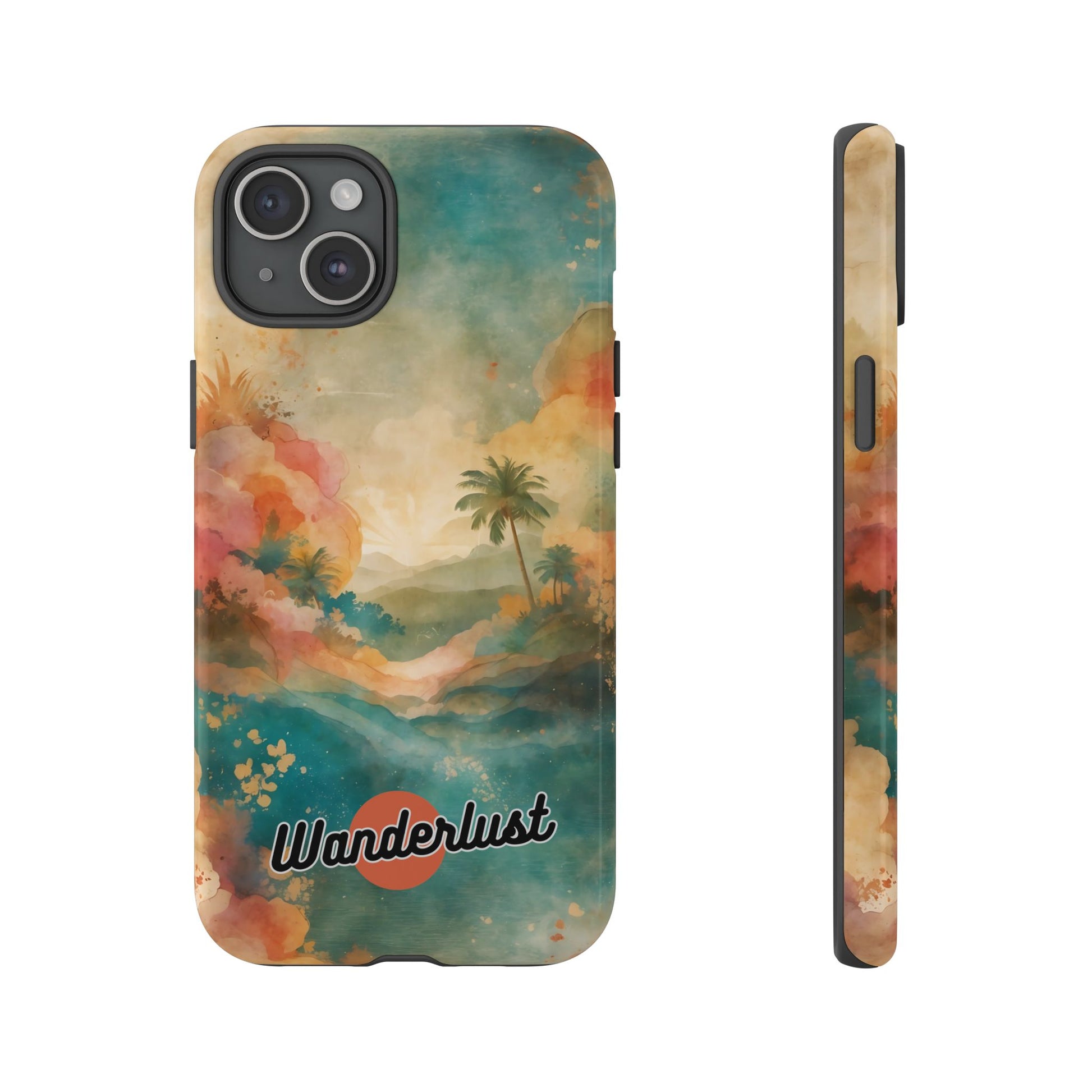 Tropical Earth View Wanderlust Tough Phone Case