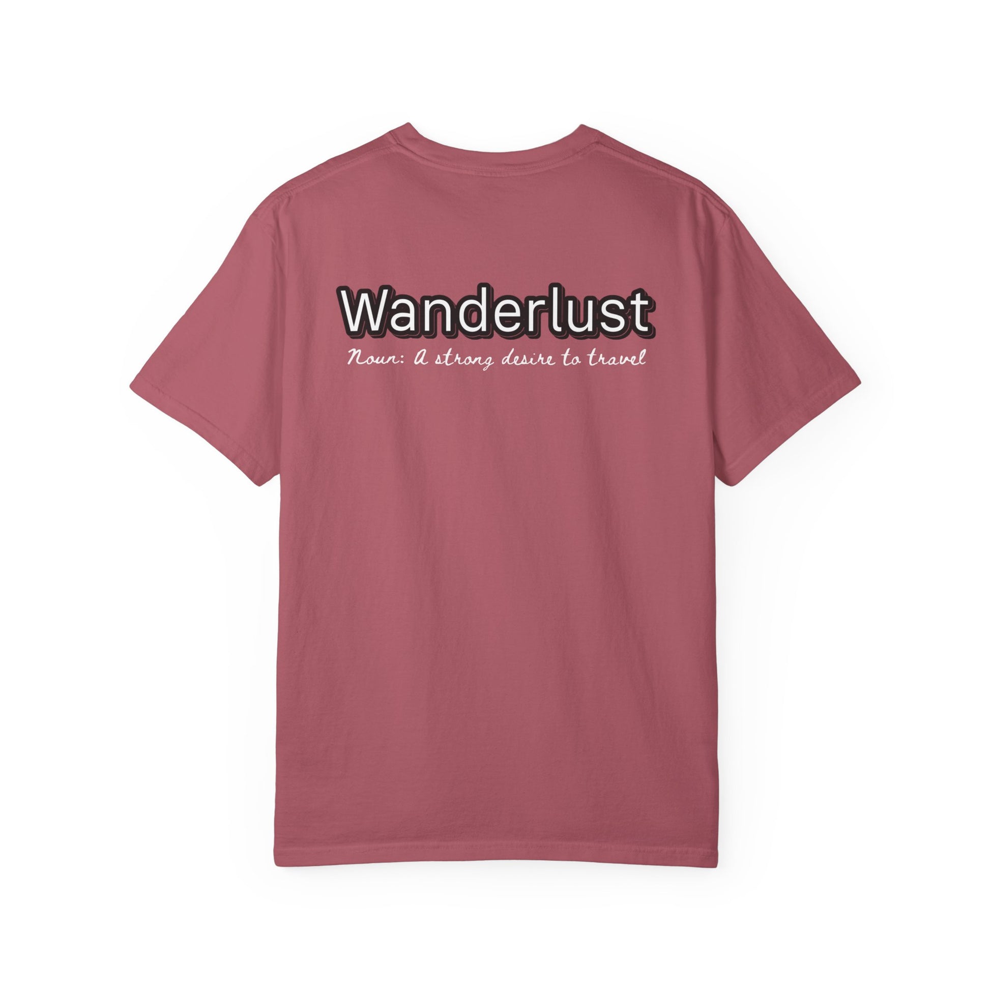 Wanderlust Graphic T-shirt - Summer Colors