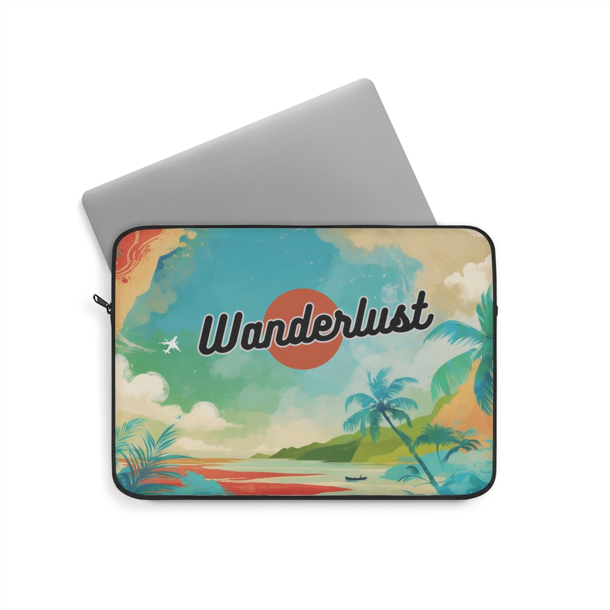 Wanderlust Laptop Sleeve for Travel Lovers