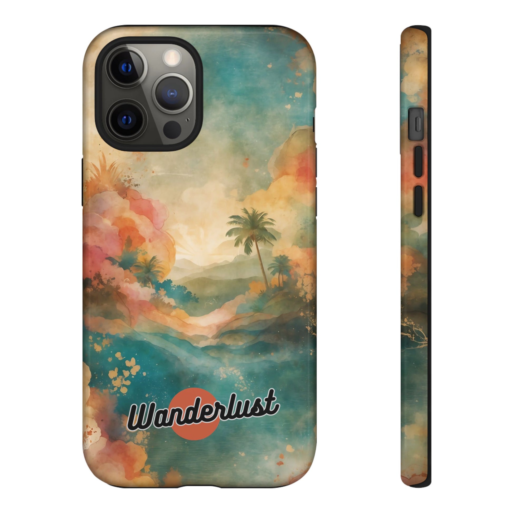 Tropical Earth View Wanderlust Tough Phone Case