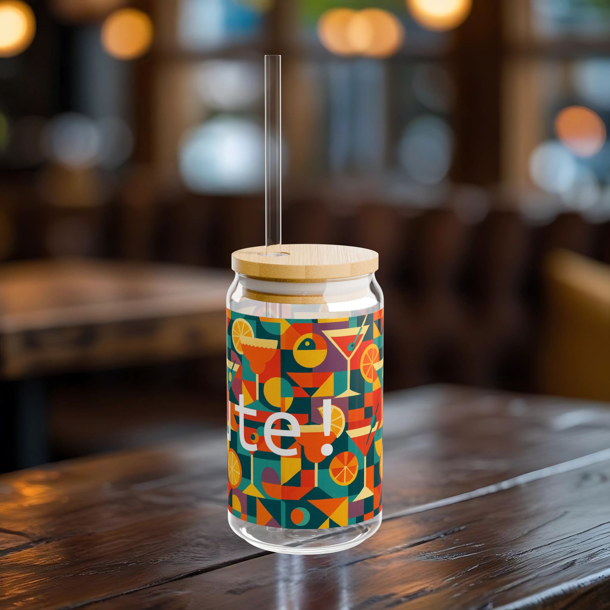 Colourful Salut Sipper Glass
