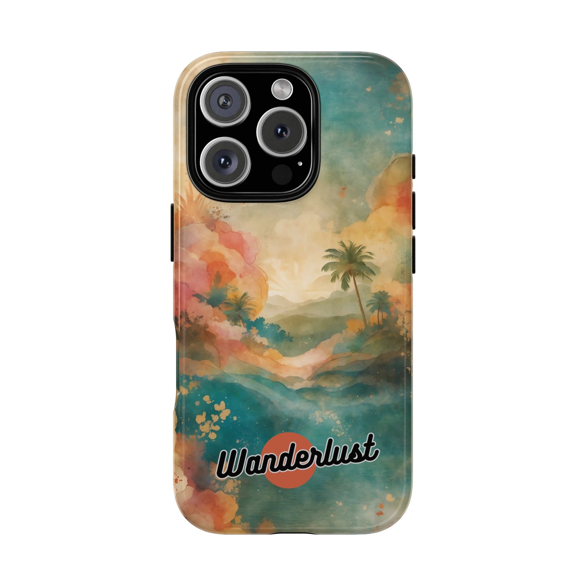 Tropical Earth View Wanderlust Tough Phone Case