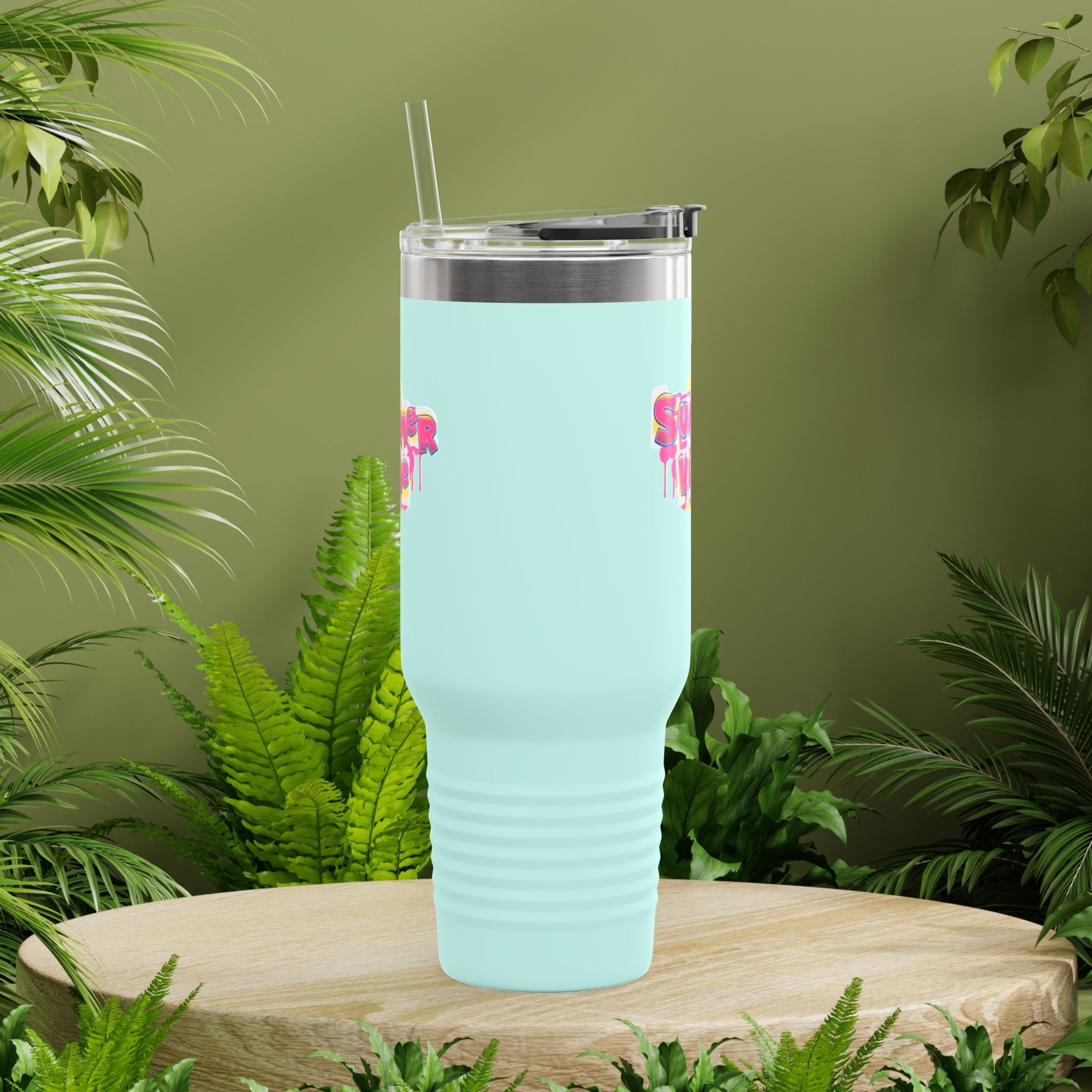 Vibrant Summer Vibes Tumbler