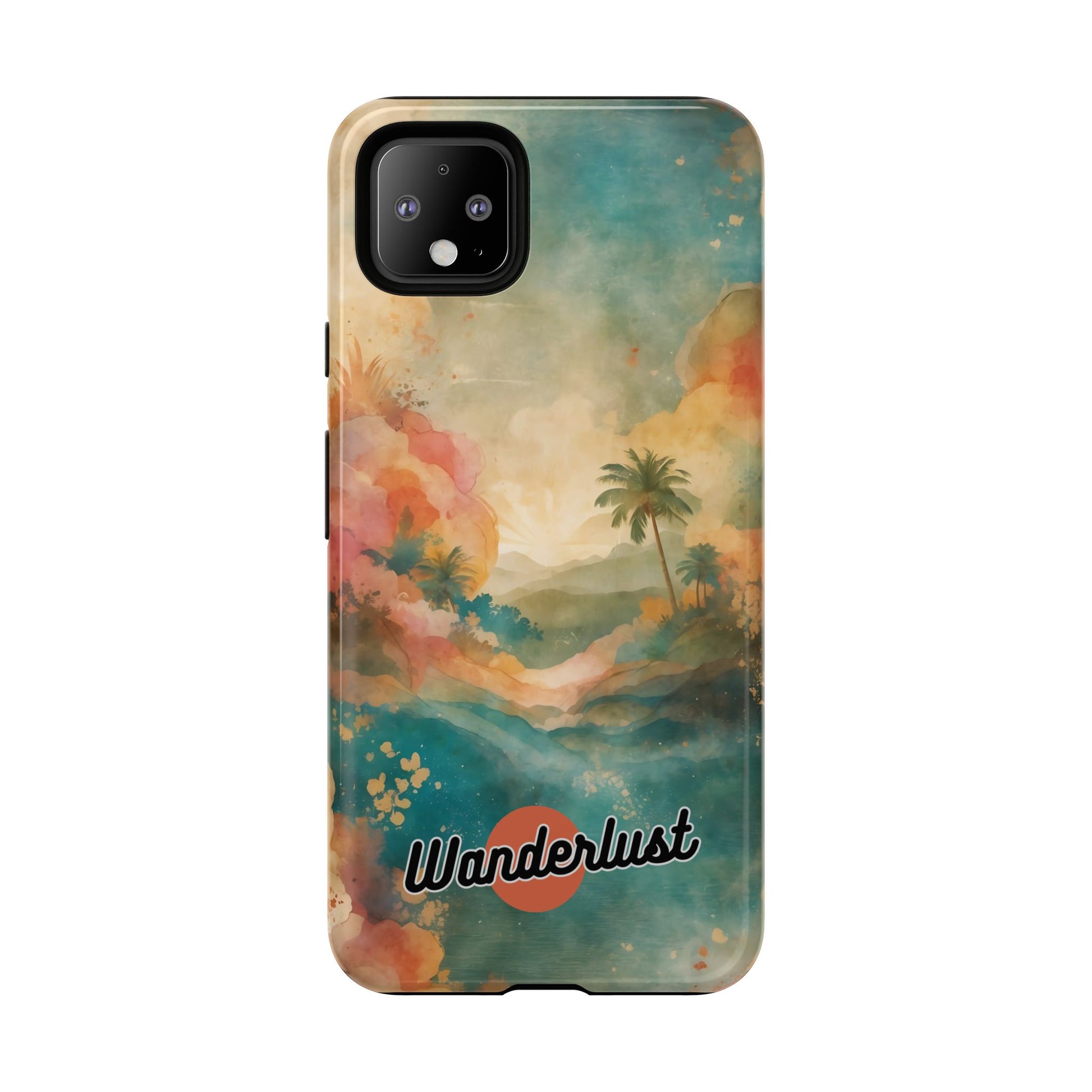 Tropical Earth View Wanderlust Tough Phone Case