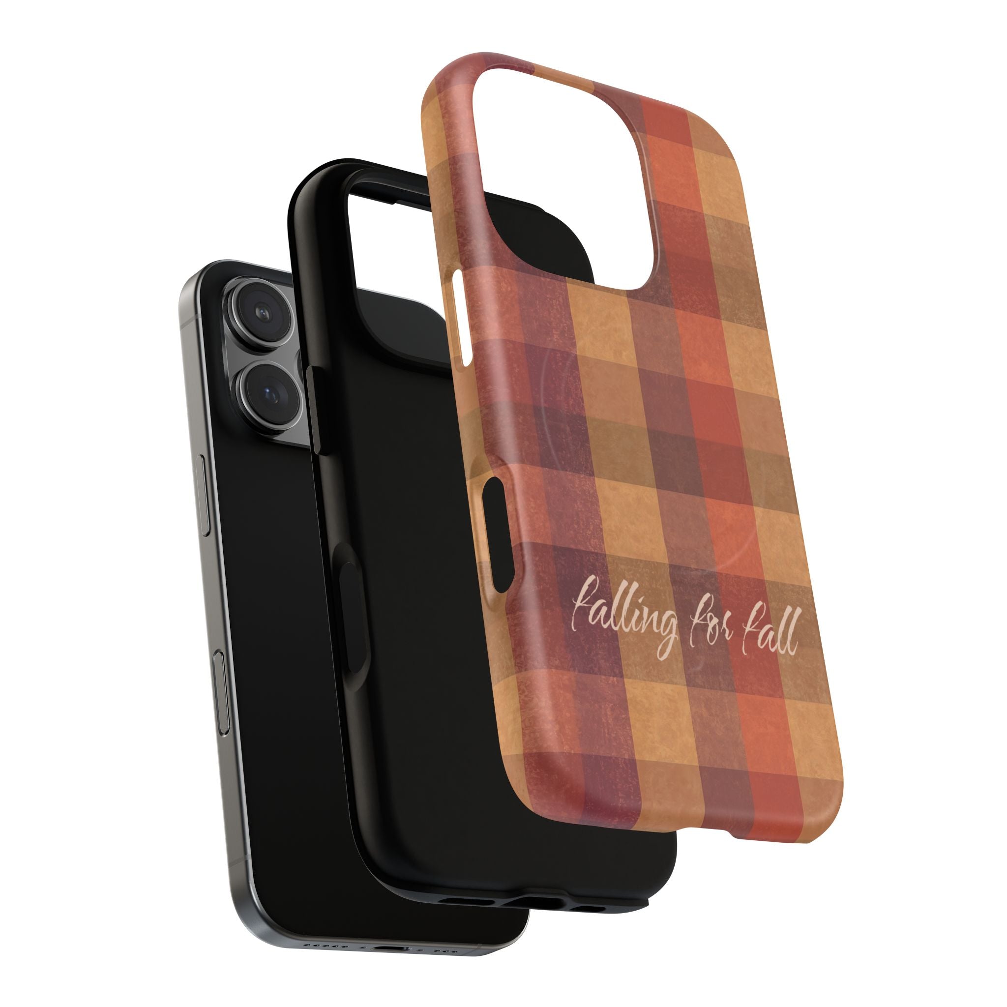 Plaid Tough Magnetic iPhone 7 Case