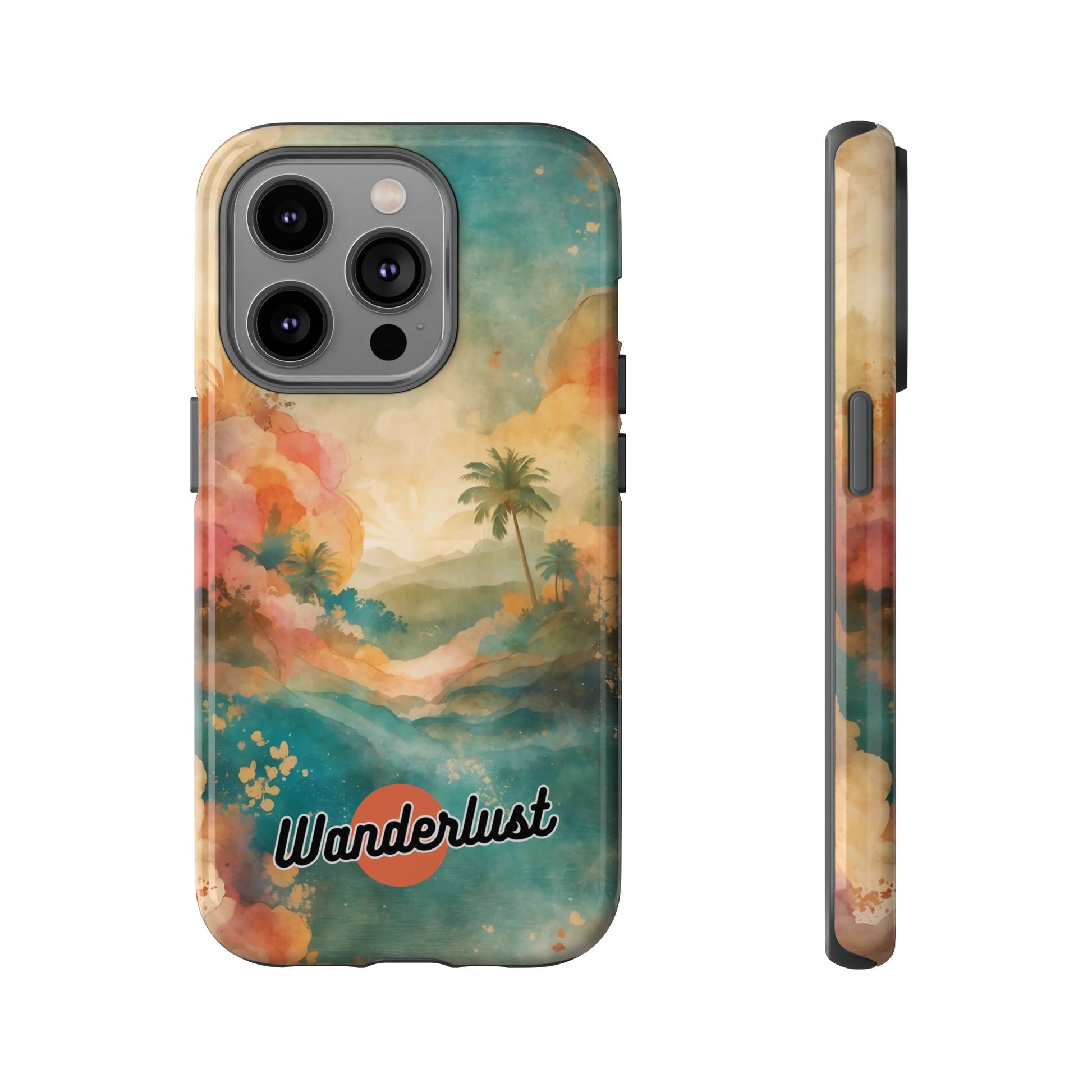 Tropical Earth View Wanderlust Tough Phone Case