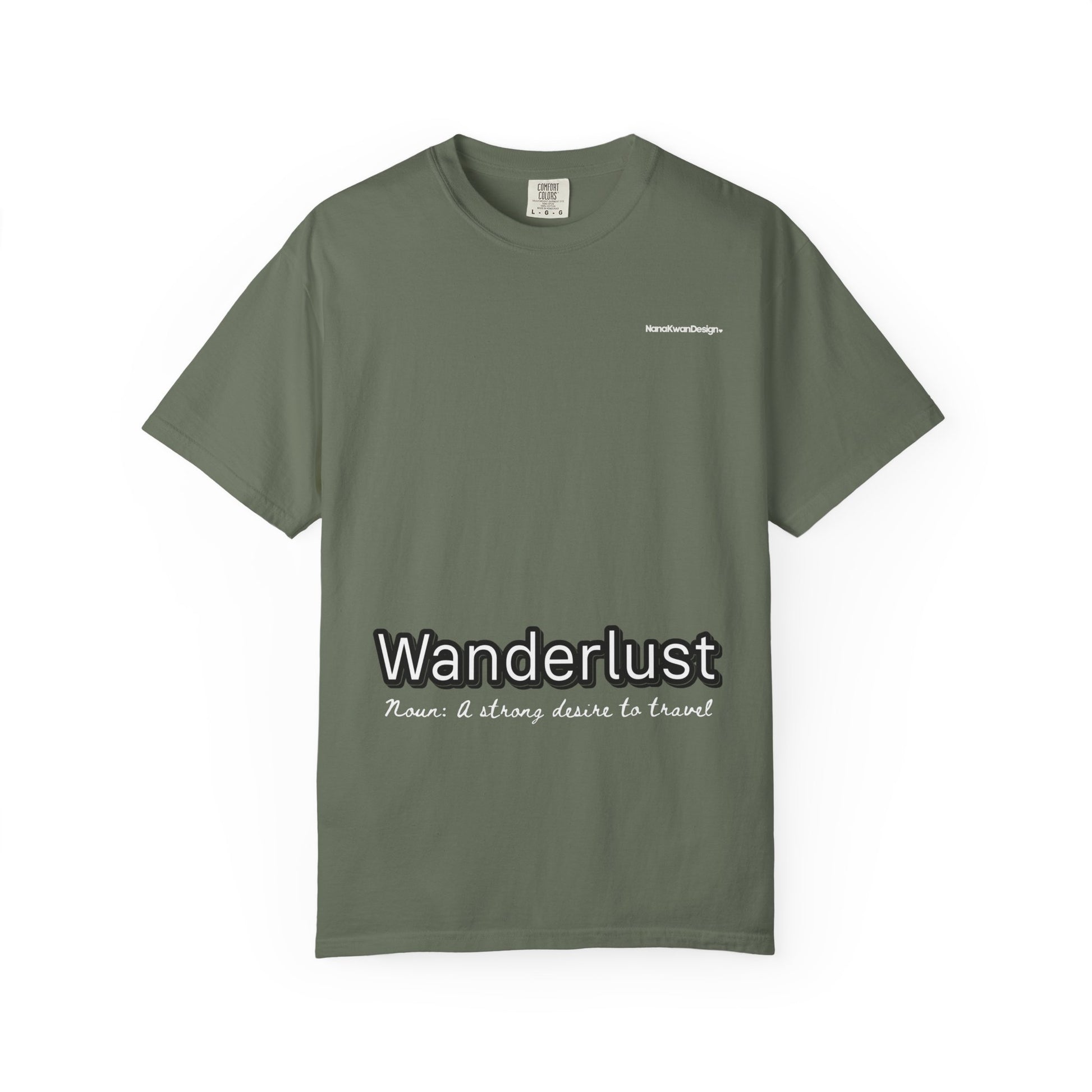 Wanderlust Graphic T-shirt - Summer Colors