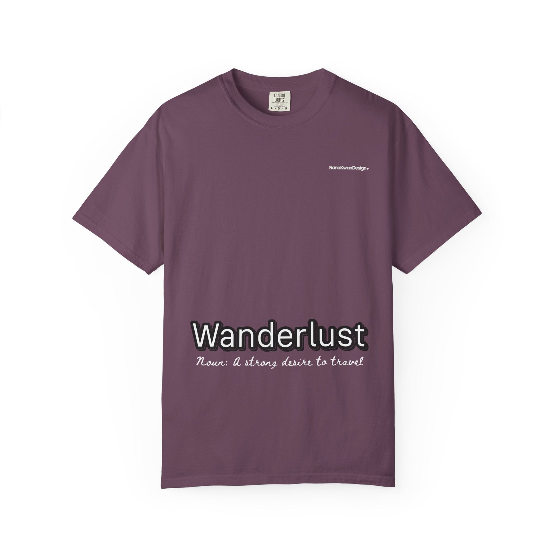 Wanderlust Graphic T-shirt - Summer Colors