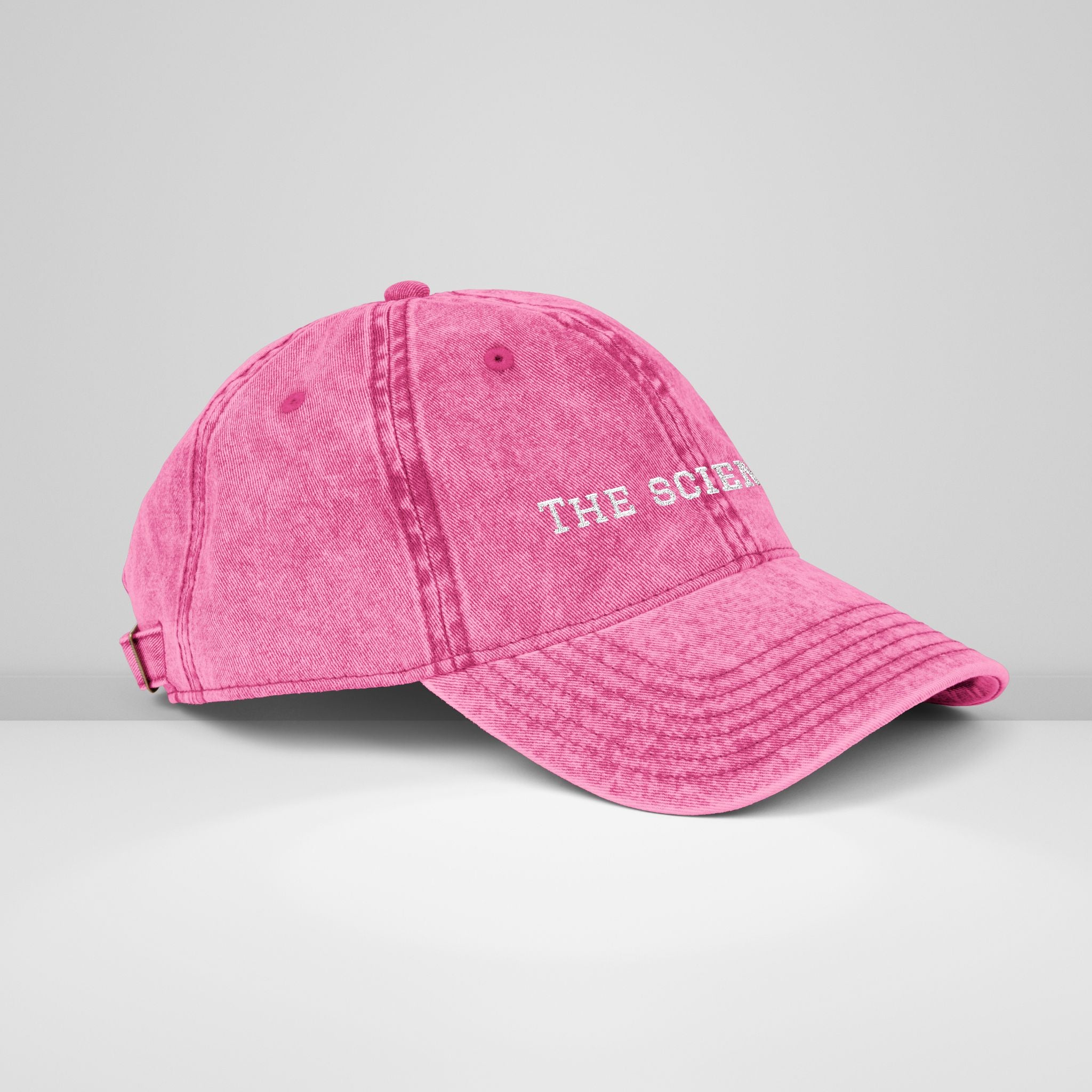 Embroidery Cap - The Scientist Vintage Style