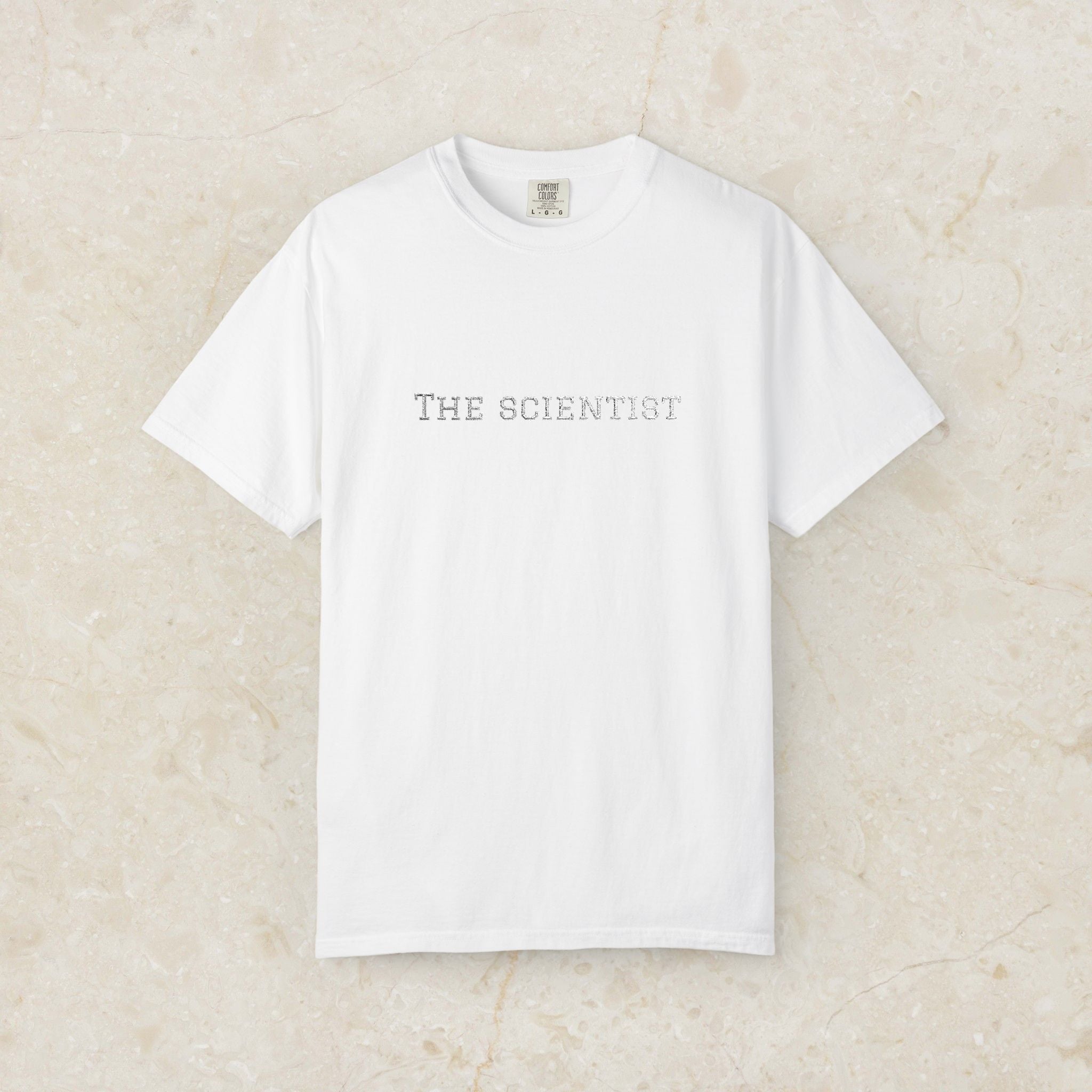 Embroidered Scientist Unisex T-Shirt