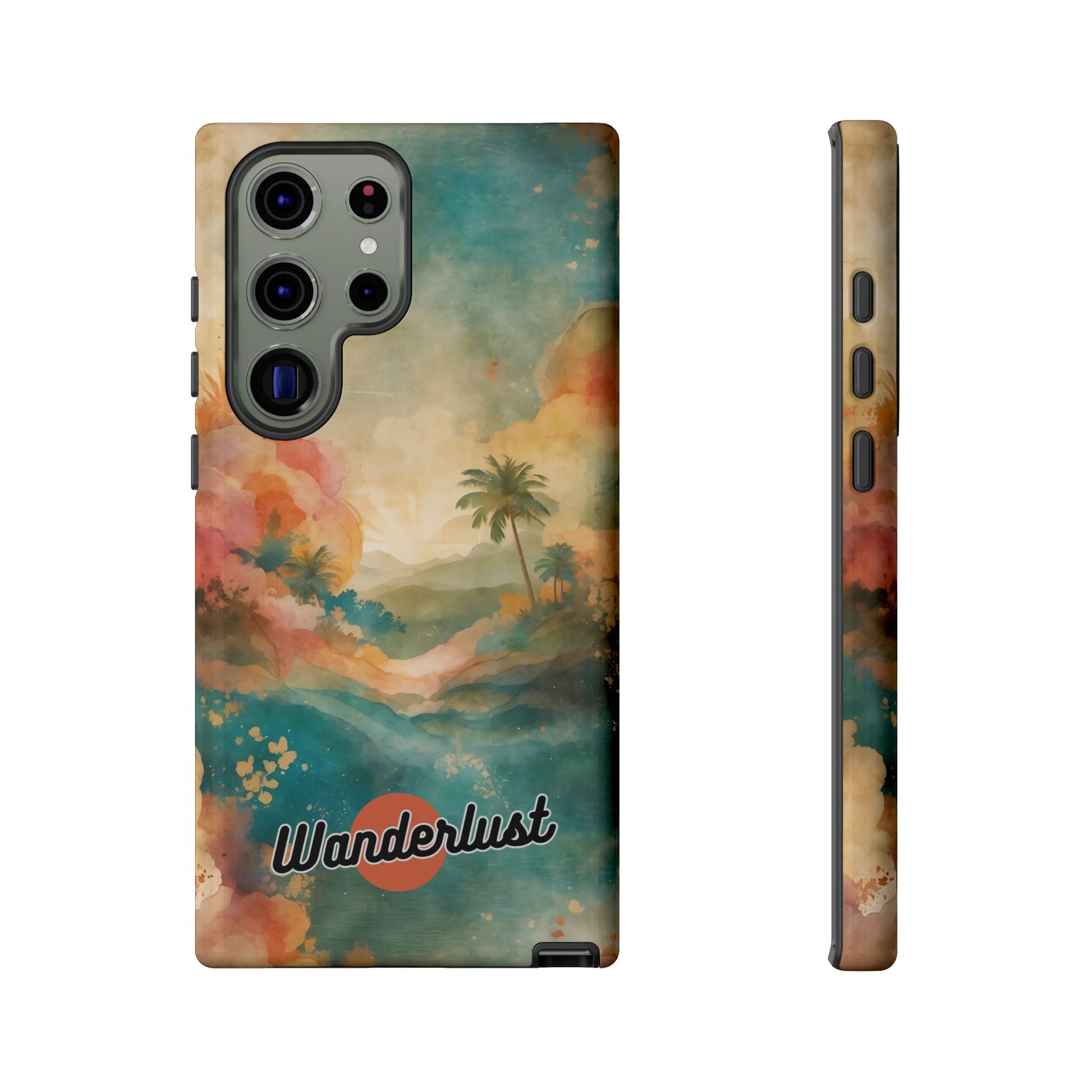 Tropical Earth View Wanderlust Tough Phone Case