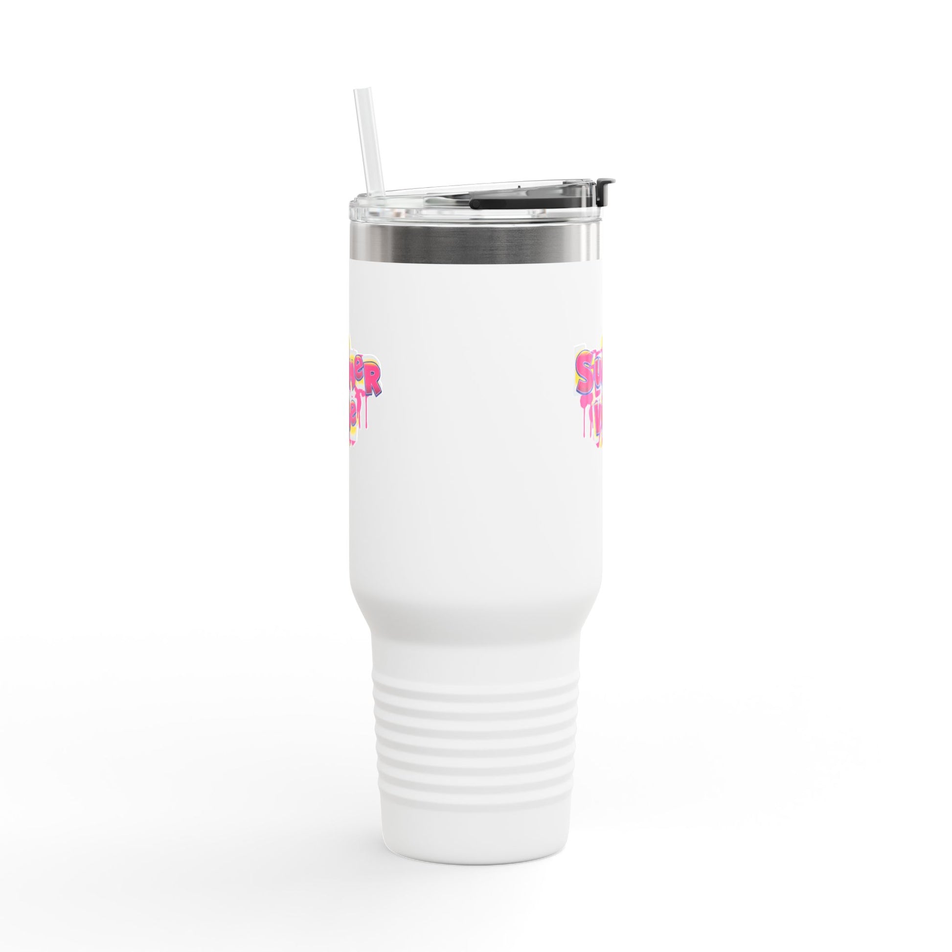 Vibrant Summer Vibes Travel Mug
