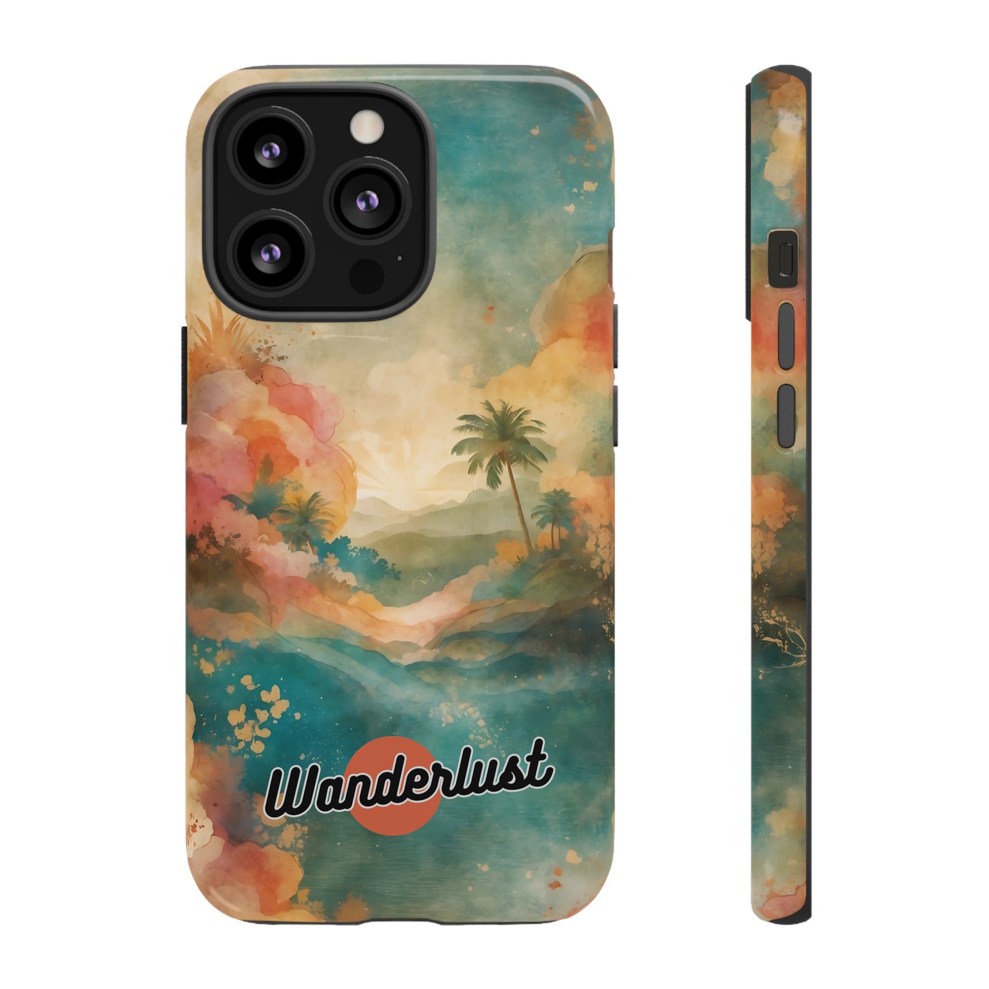 Tropical Earth View Wanderlust Tough Phone Case