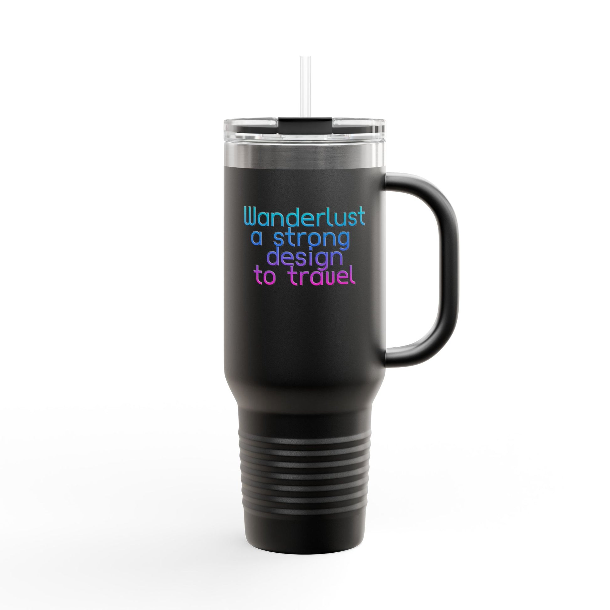 Wanderlust Insulated Travel Mug, 40oz