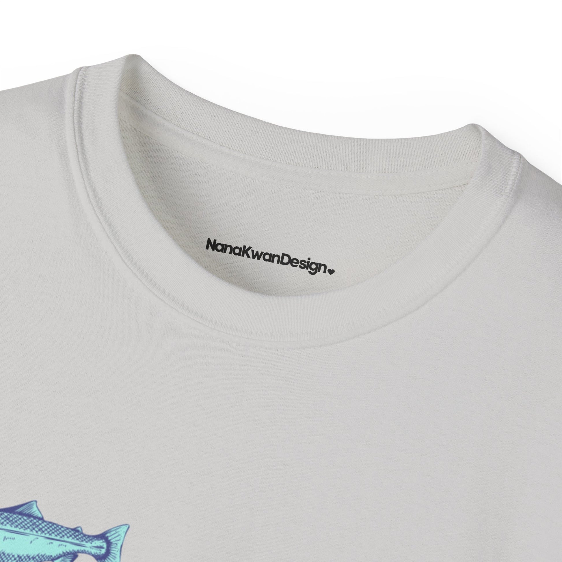 Mediterranean Fish Unisex Cotton Tee