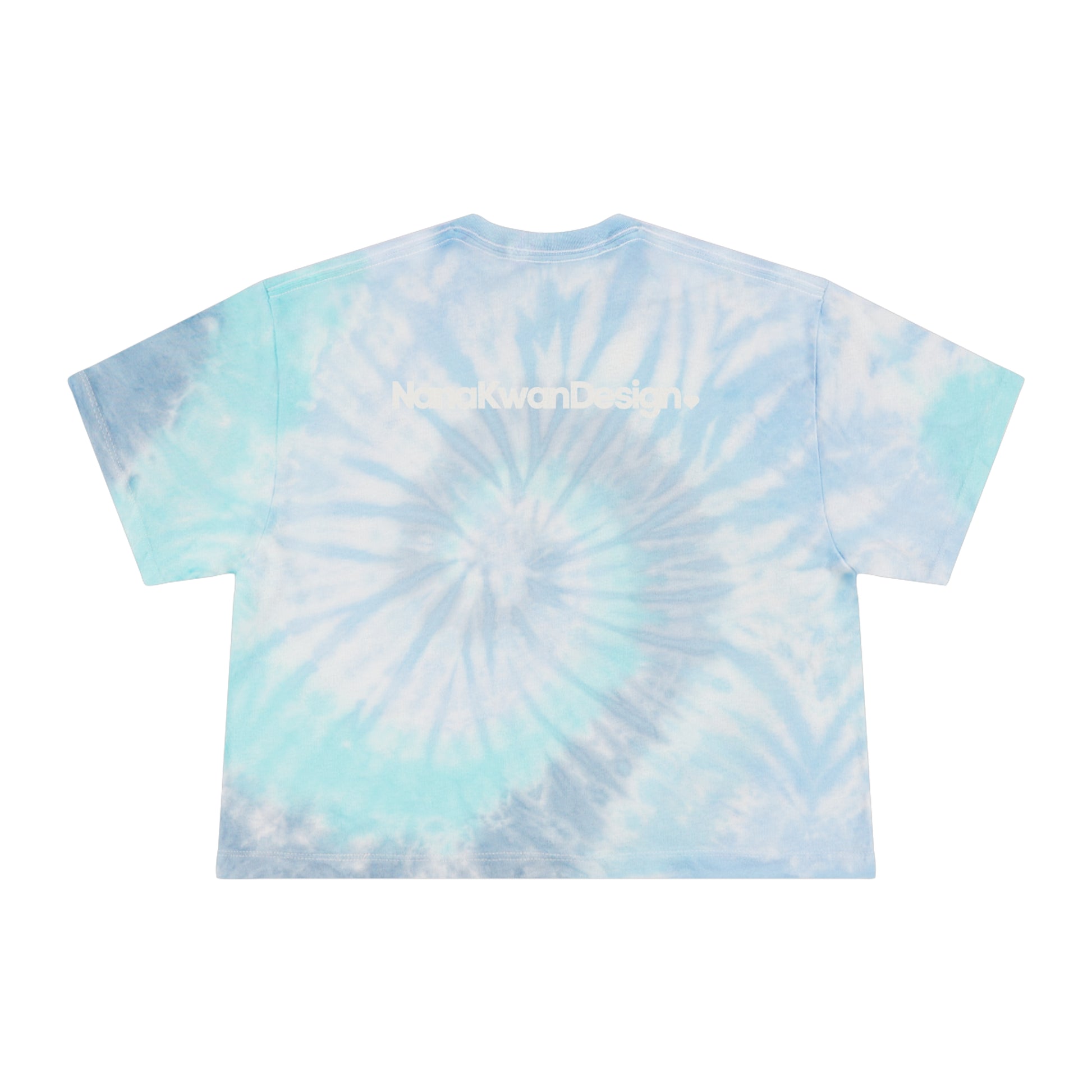 Women's Tie-Dye Crop Tee - Relaxed Vibe for Summer