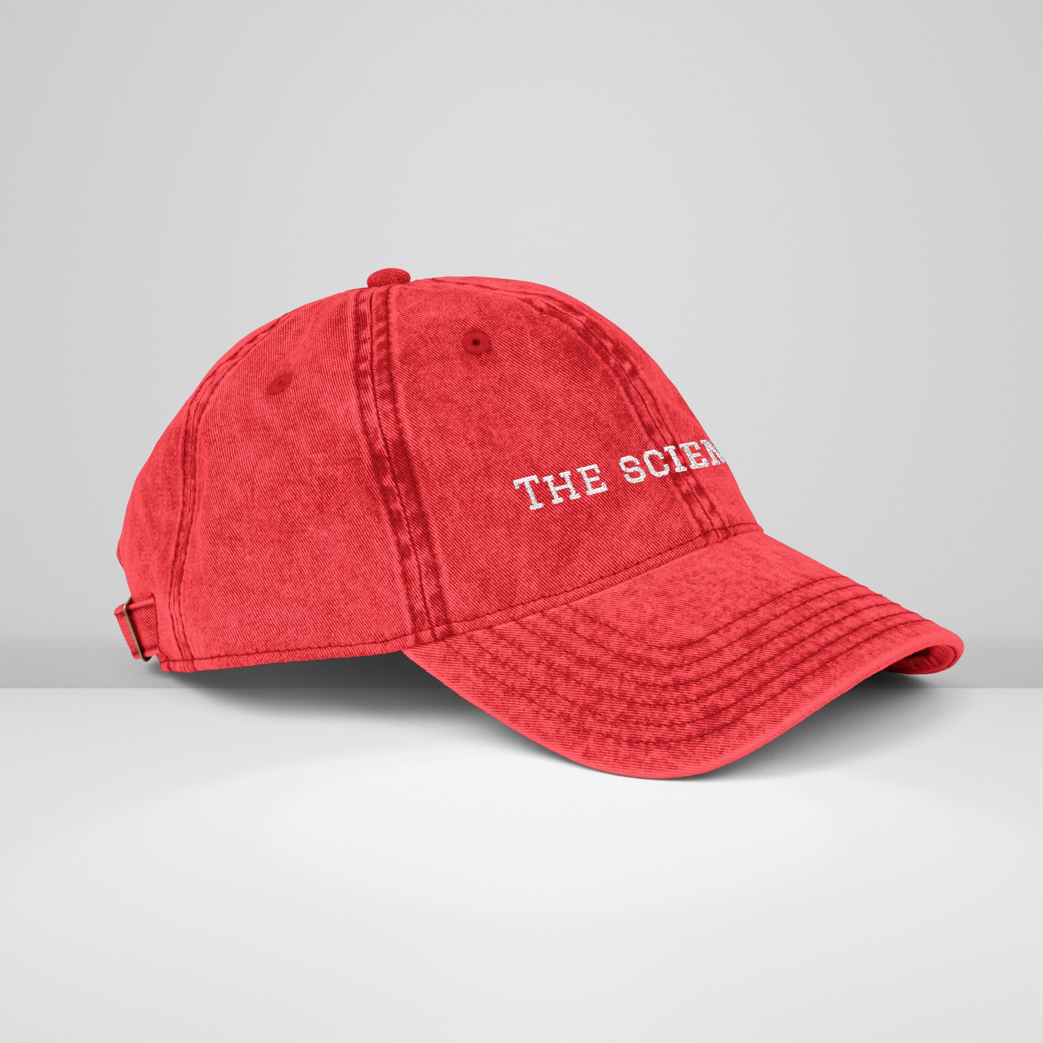 Embroidery Cap - The Scientist Vintage Style