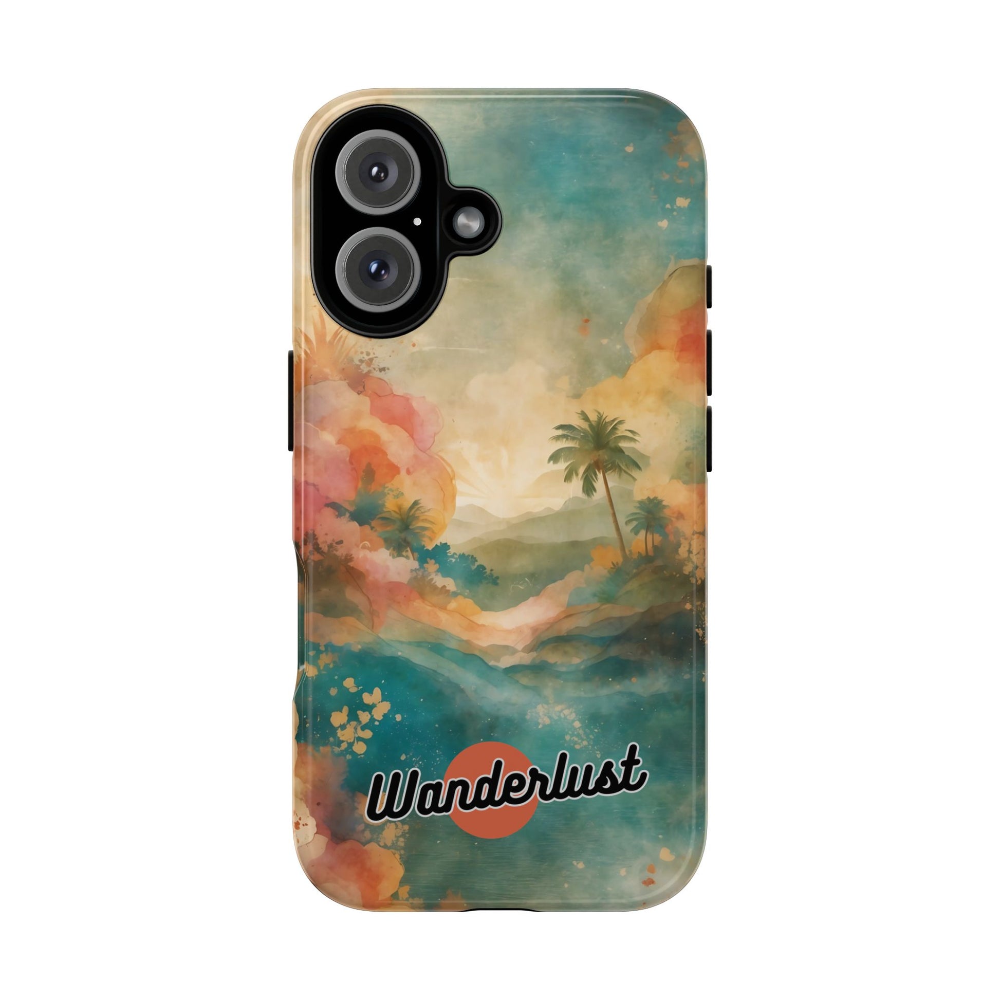 Tropical Earth View Wanderlust Tough Phone Case