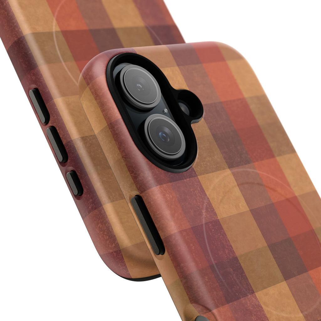 Plaid Tough Magnetic iPhone 7 Case
