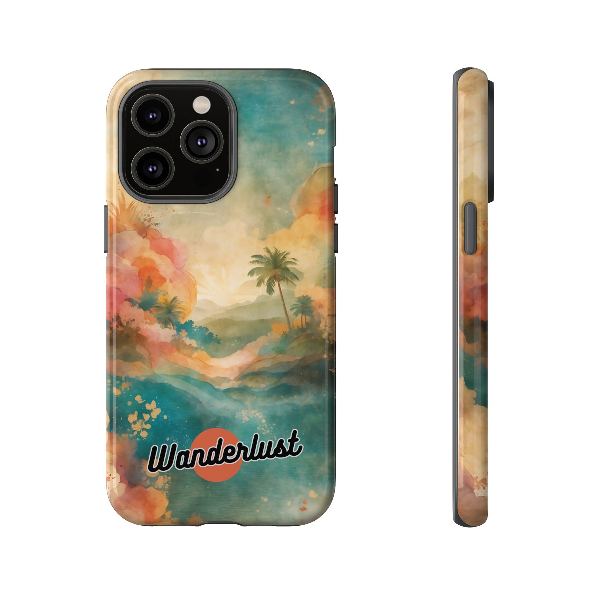Tropical Earth View Wanderlust Tough Phone Case