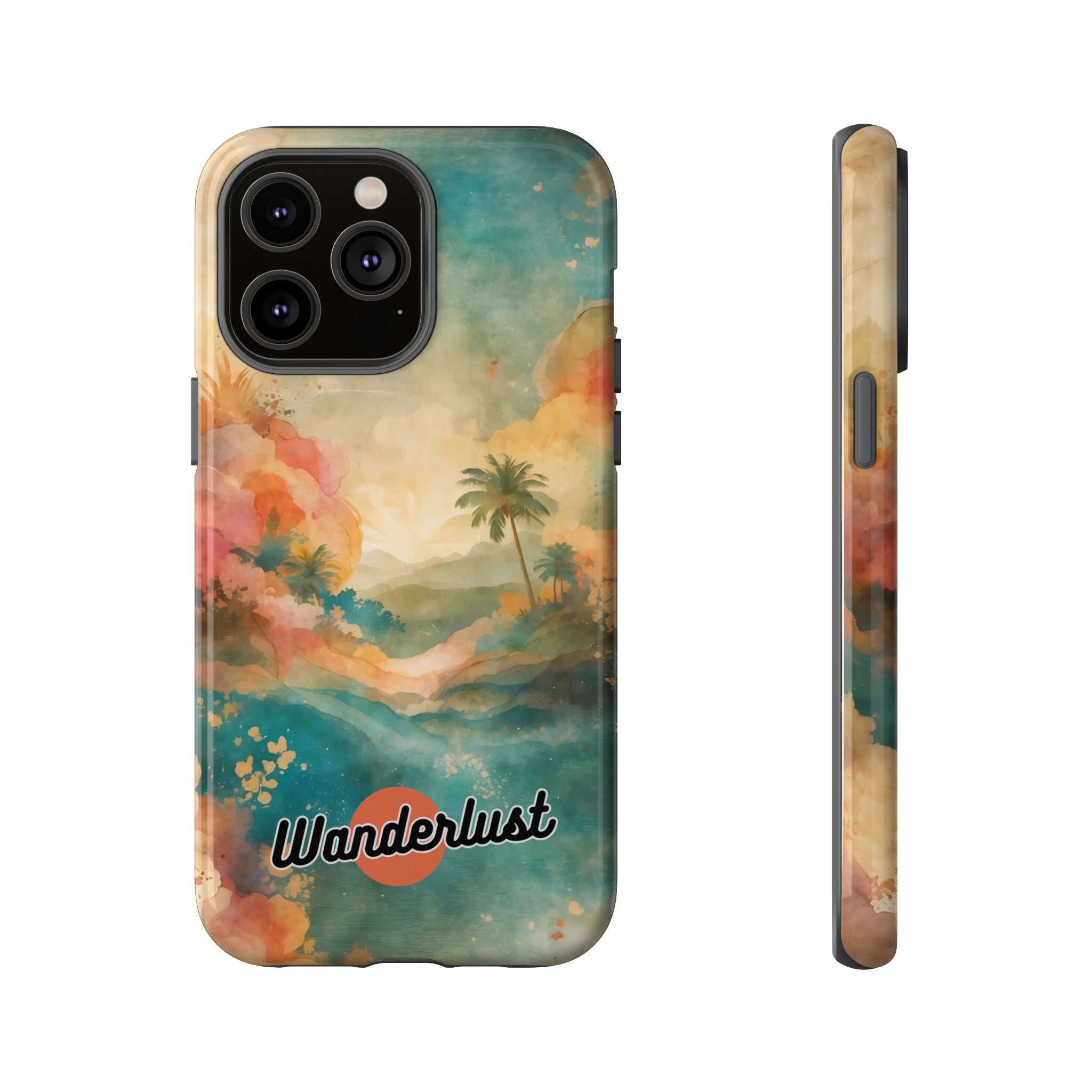 Tropical Earth View Wanderlust Tough Phone Case