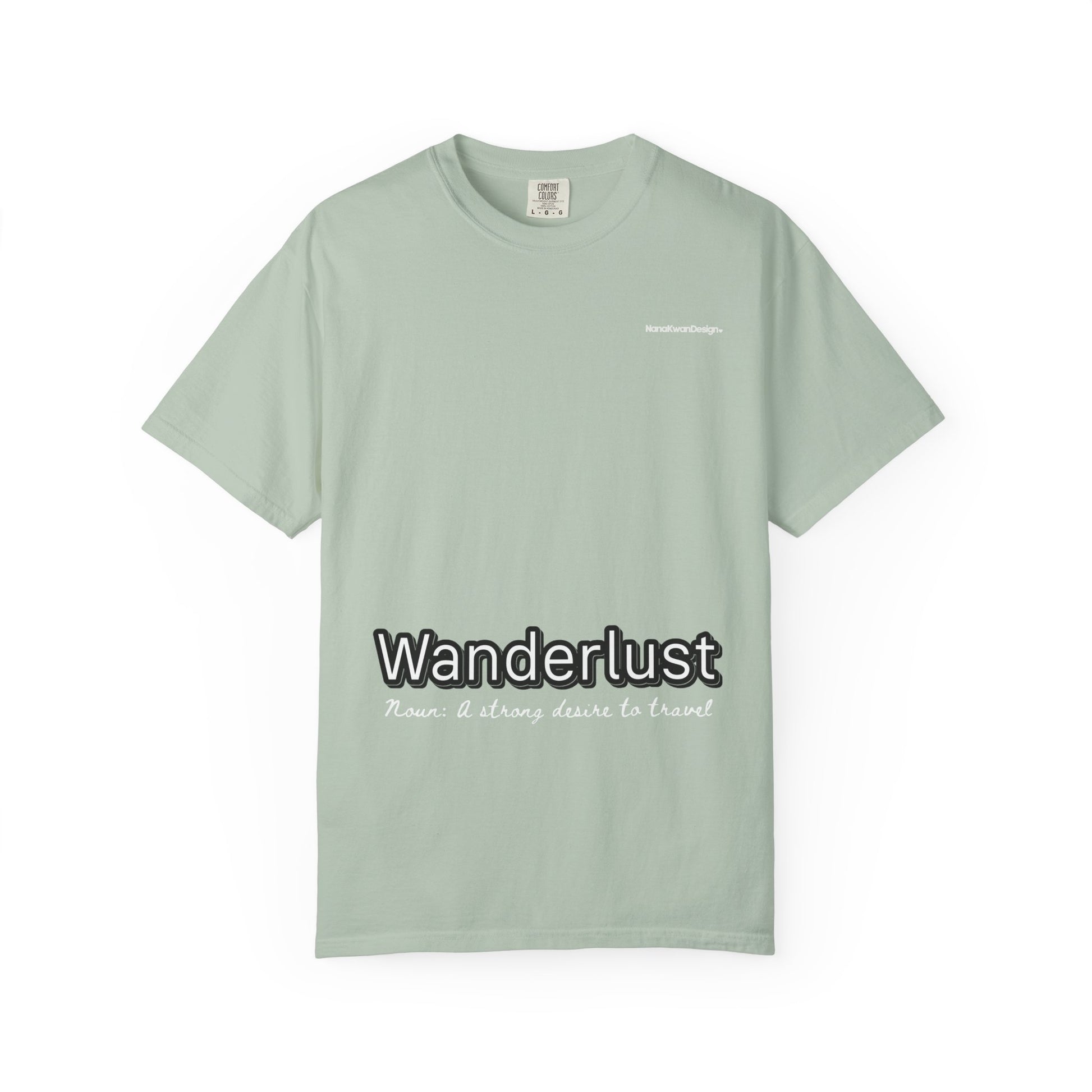 Wanderlust Graphic T-shirt - Summer Colors