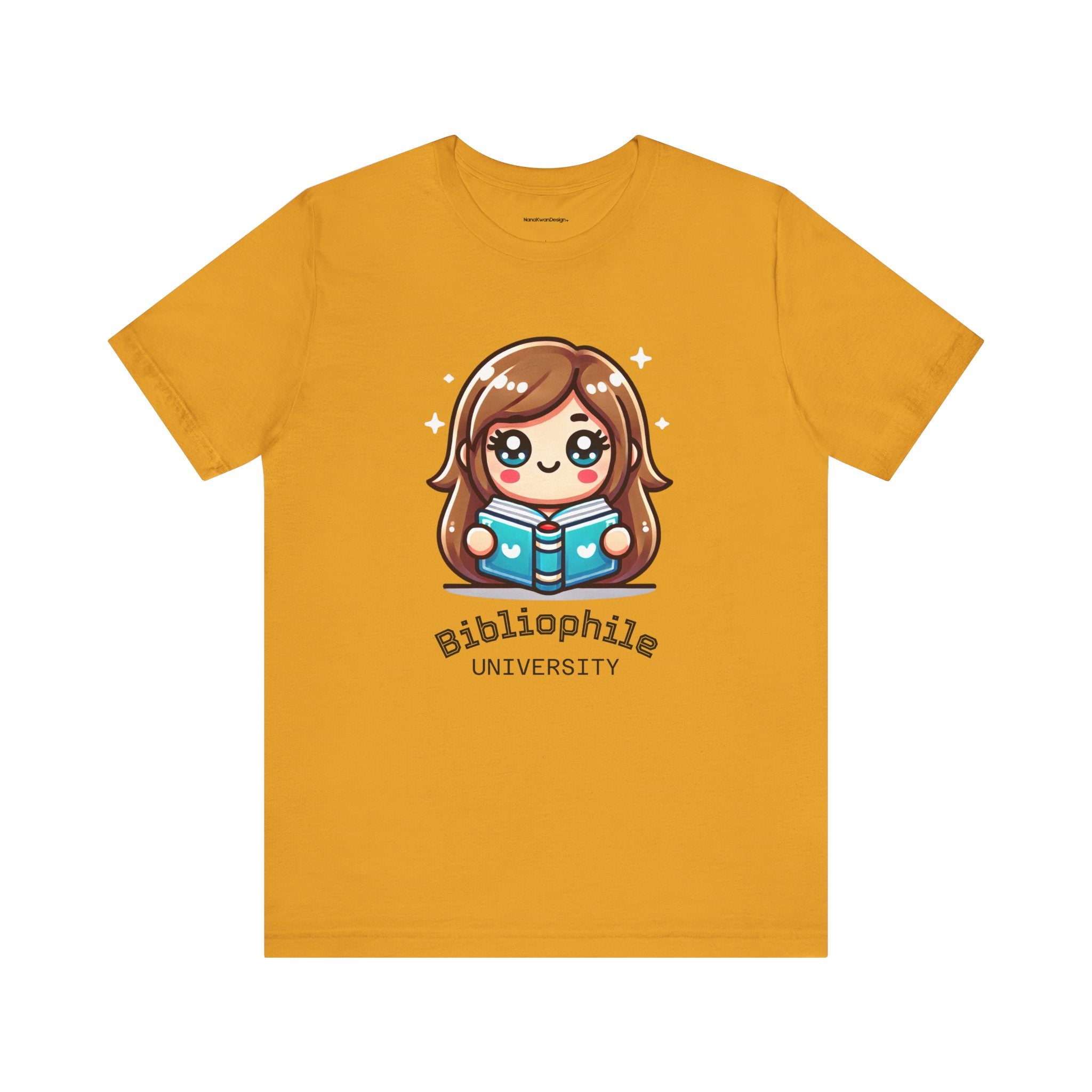 Cute Bibliophile University Tee