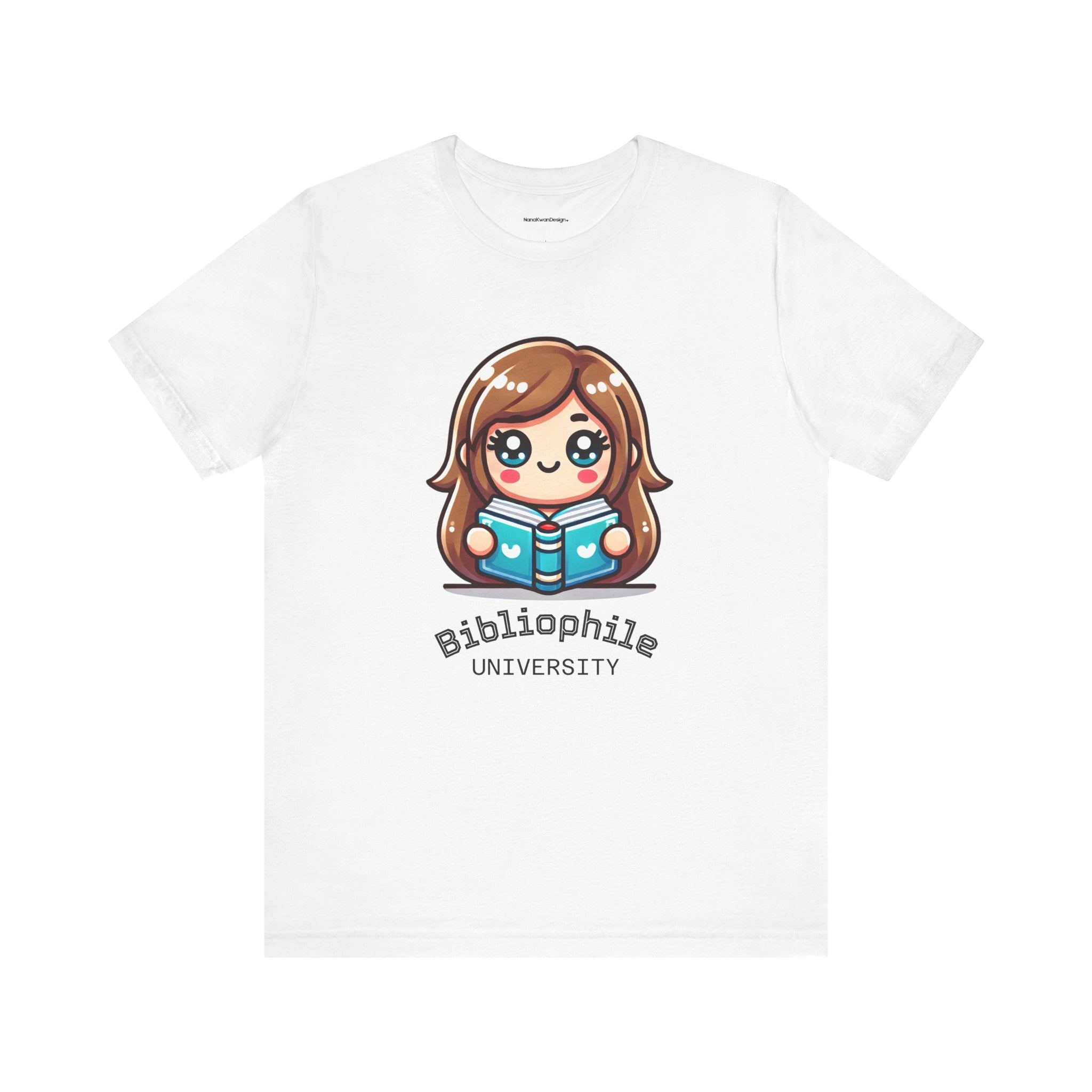 Cute Bibliophile University Tee