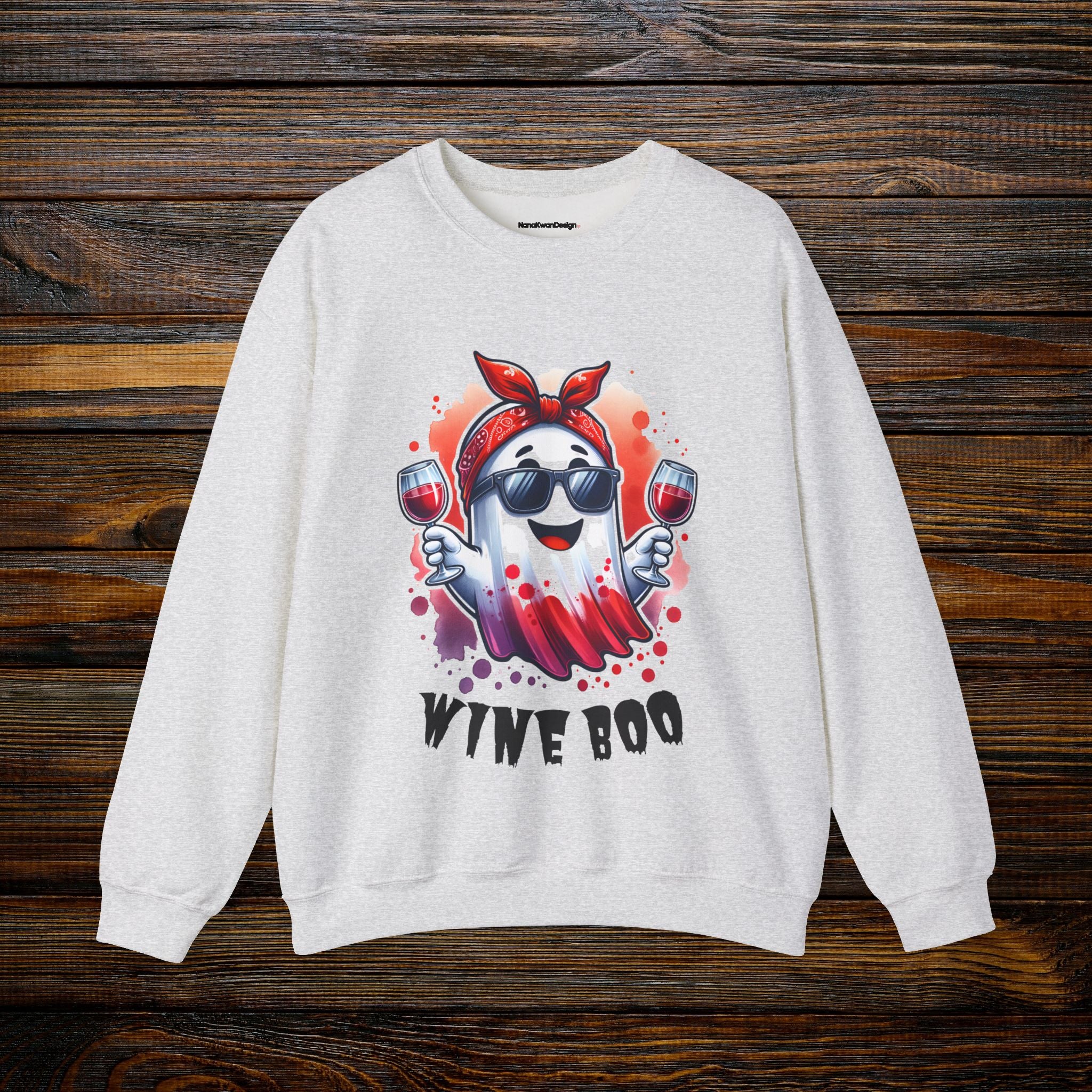Wine Boo Sweatshirt