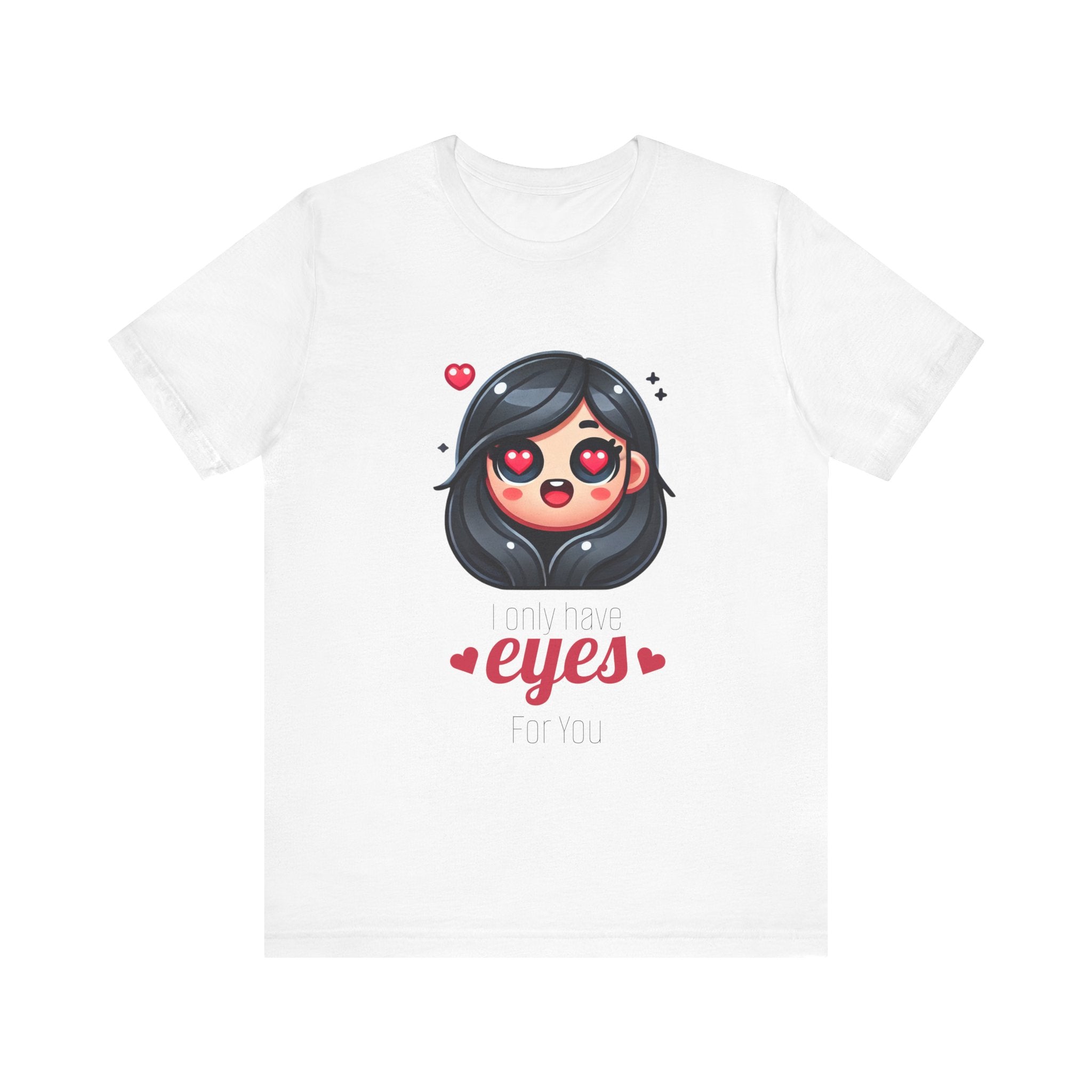Cute Heart Eyes Graphic Tee