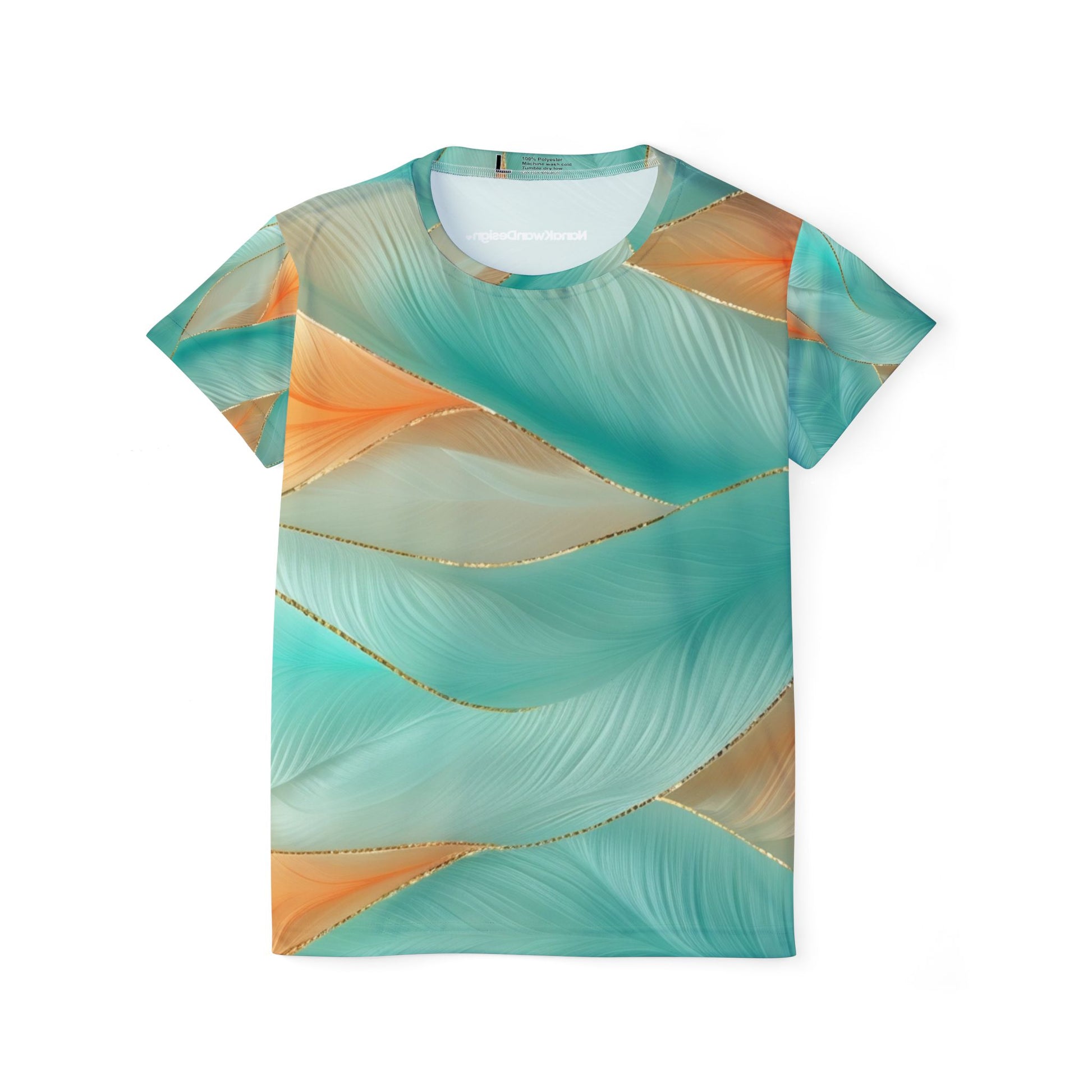 Women's Jersey - Abstract Waves Design