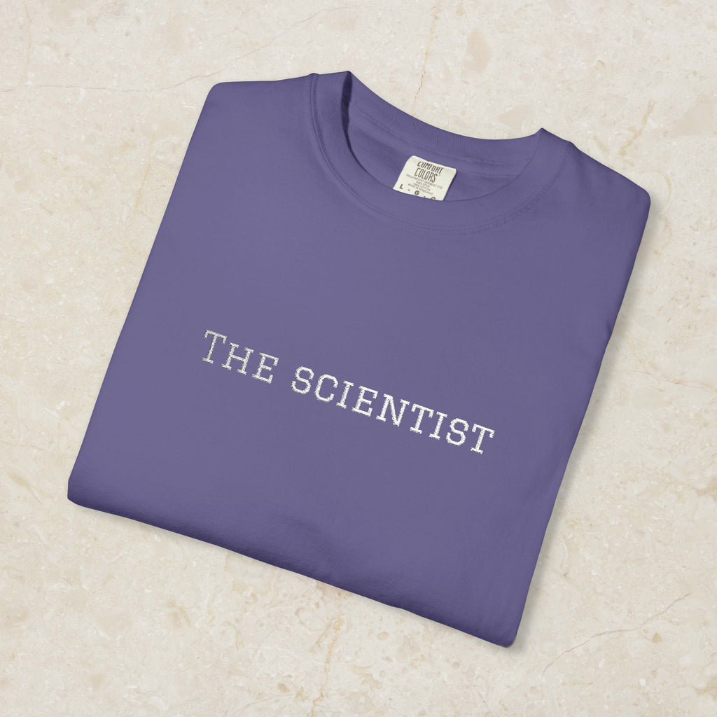 Embroidered Scientist Unisex T-Shirt