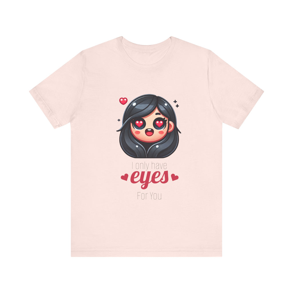 Cute Heart Eyes Graphic Tee