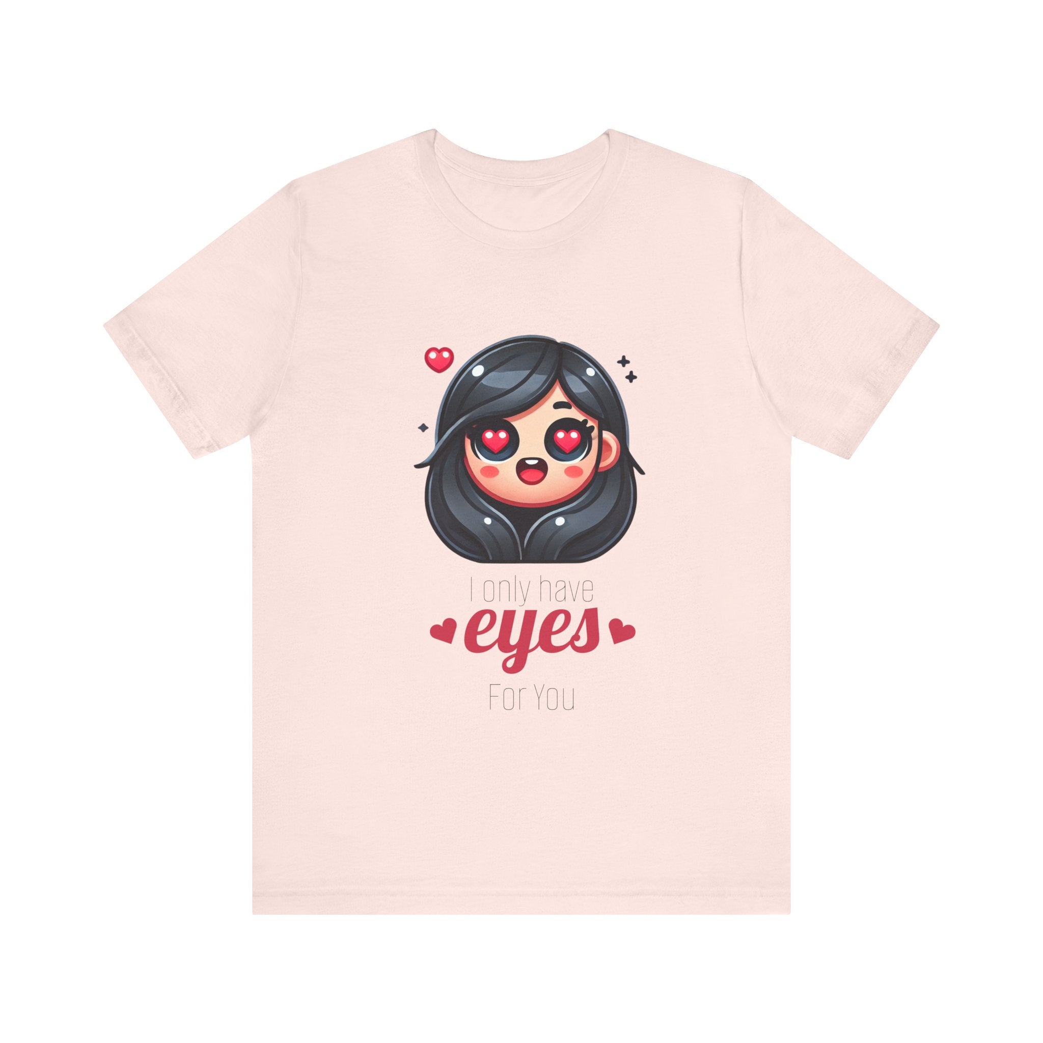 Cute Heart Eyes Graphic Tee