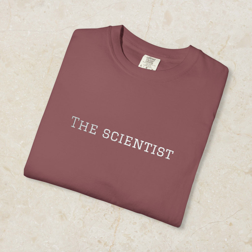Embroidered Scientist Unisex T-Shirt