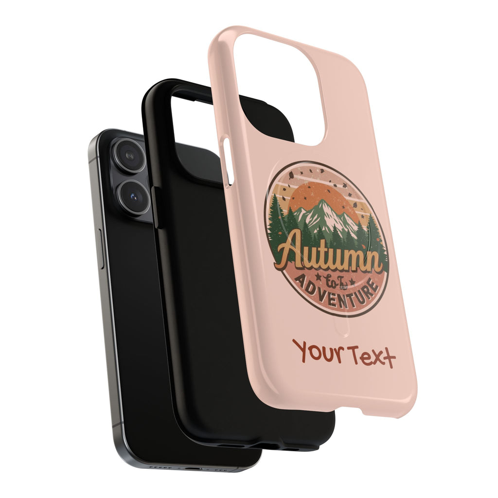 Autumn Adventure Magnetic Phone Case, Personalized Phone Cover